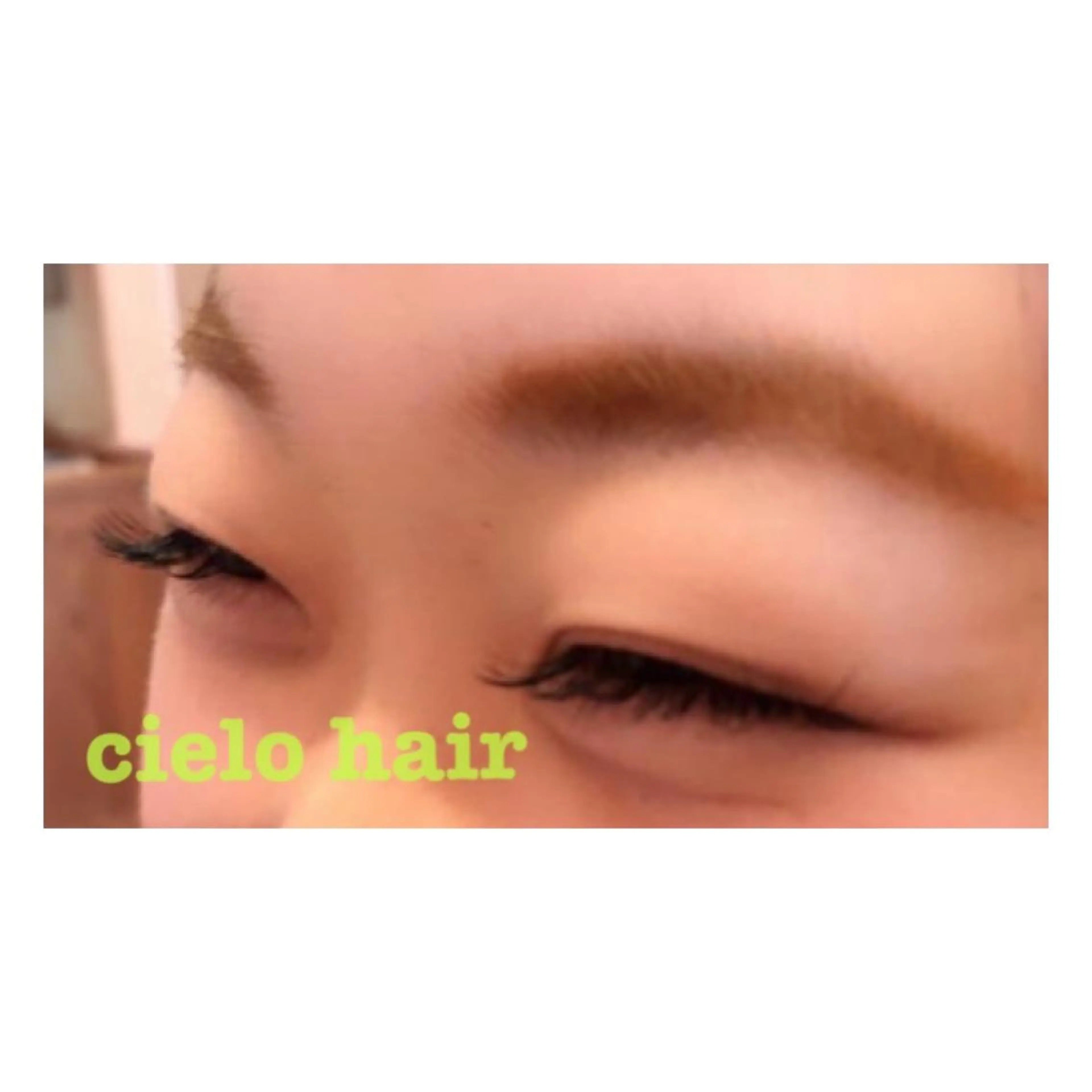 マツエク・マツパ セーブル cielo natsukiのマツエク・マツパデザイン