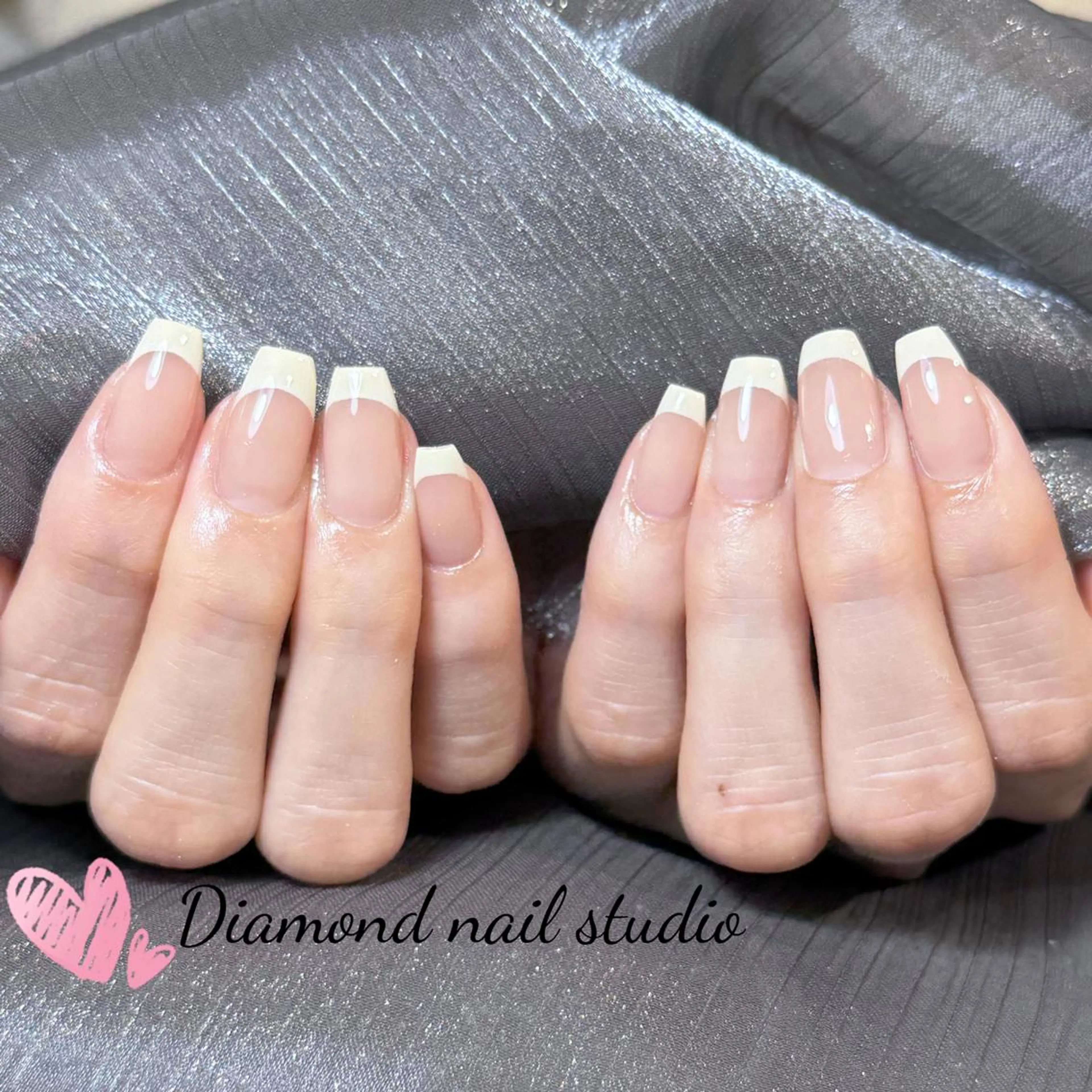 ネイル アートネイル オーロラネイル ガーリー キラキラネイル 韓国ネイル ハンドネイル DIAMOND Nail🍒のネイルデザイン