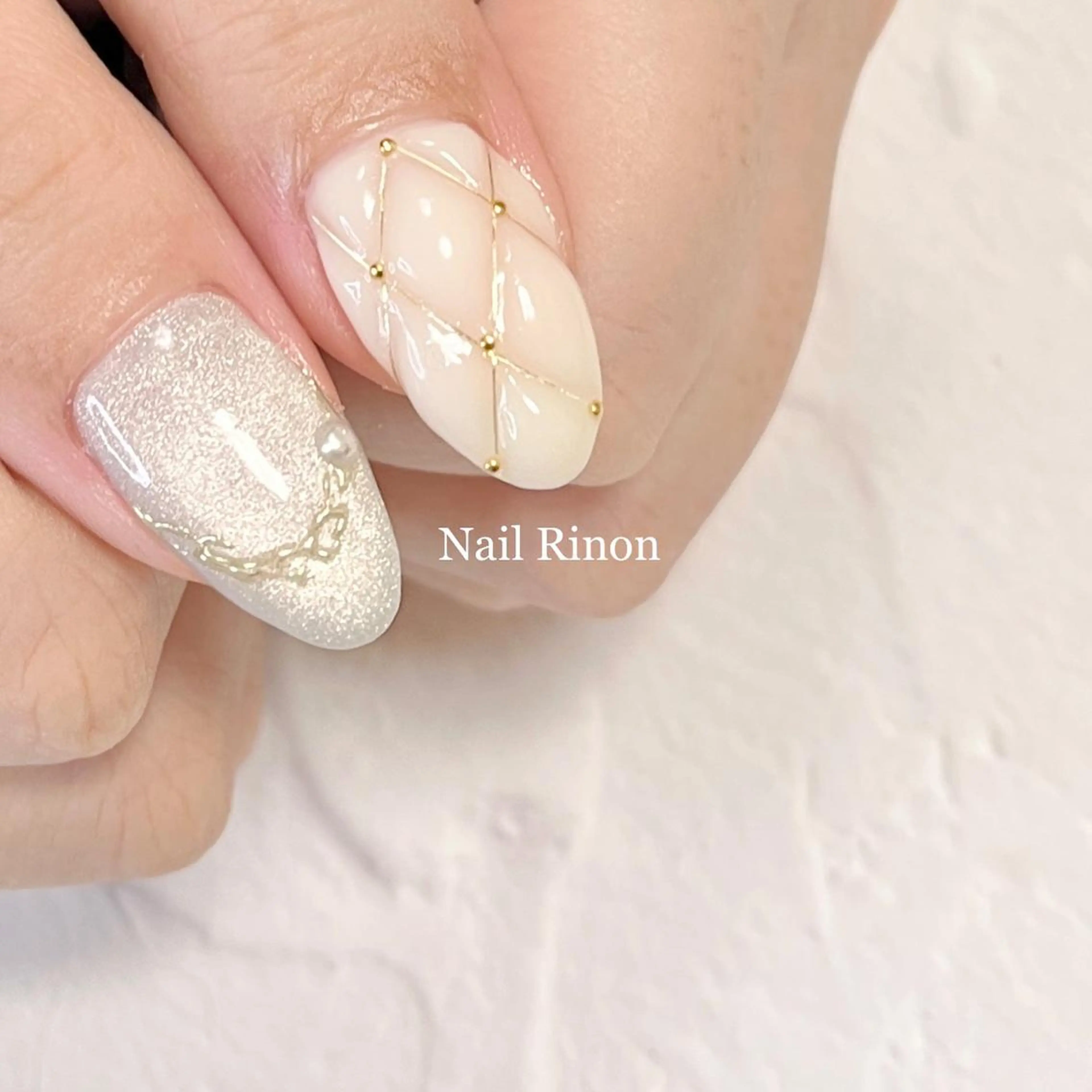 ネイル マグネットネイル Nail Rinonのネイルデザイン