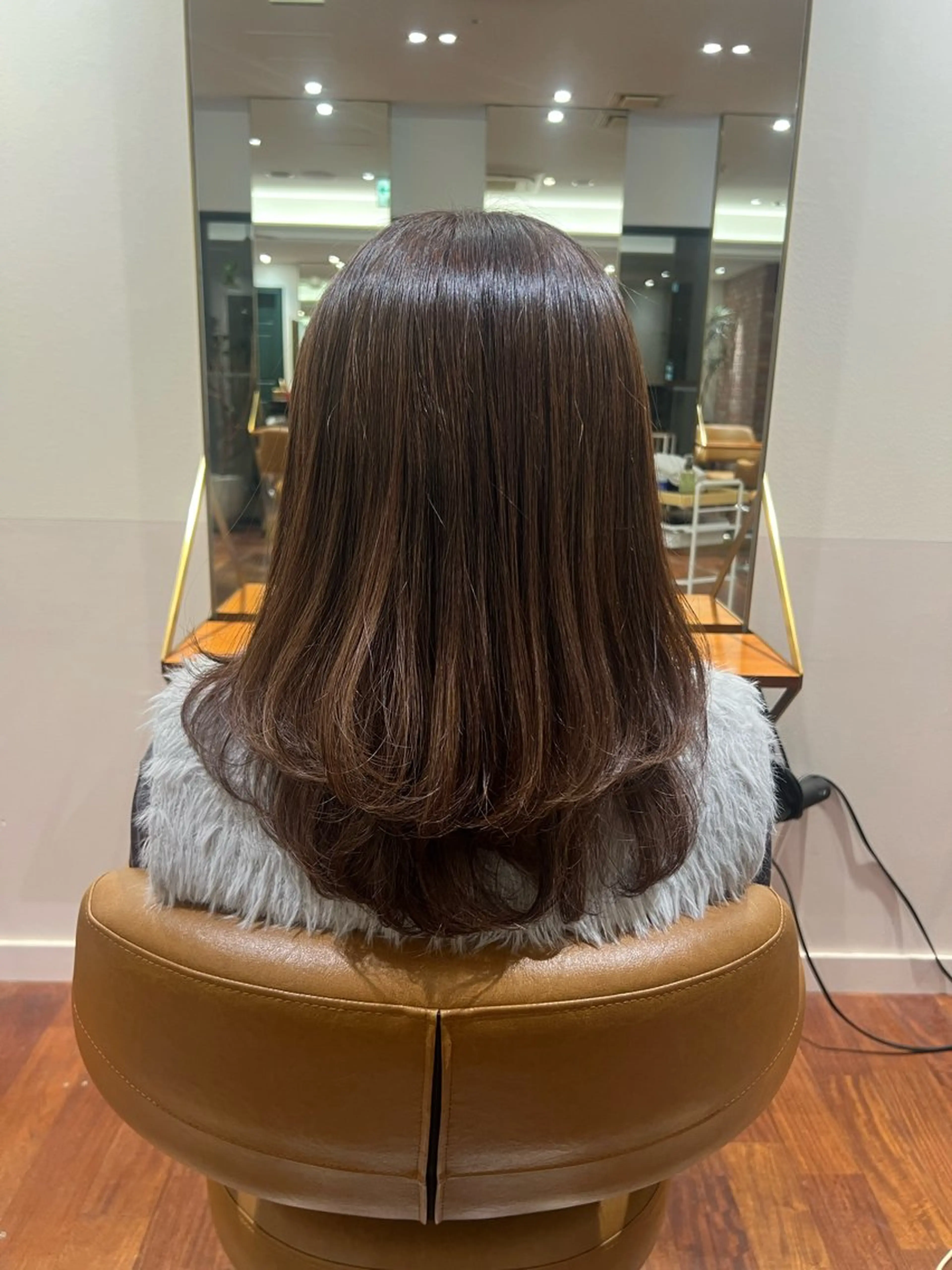 セミロング ビュートリアム神戸店所属・BEAUTRIUM /ばんどうかりんのヘアスタイル