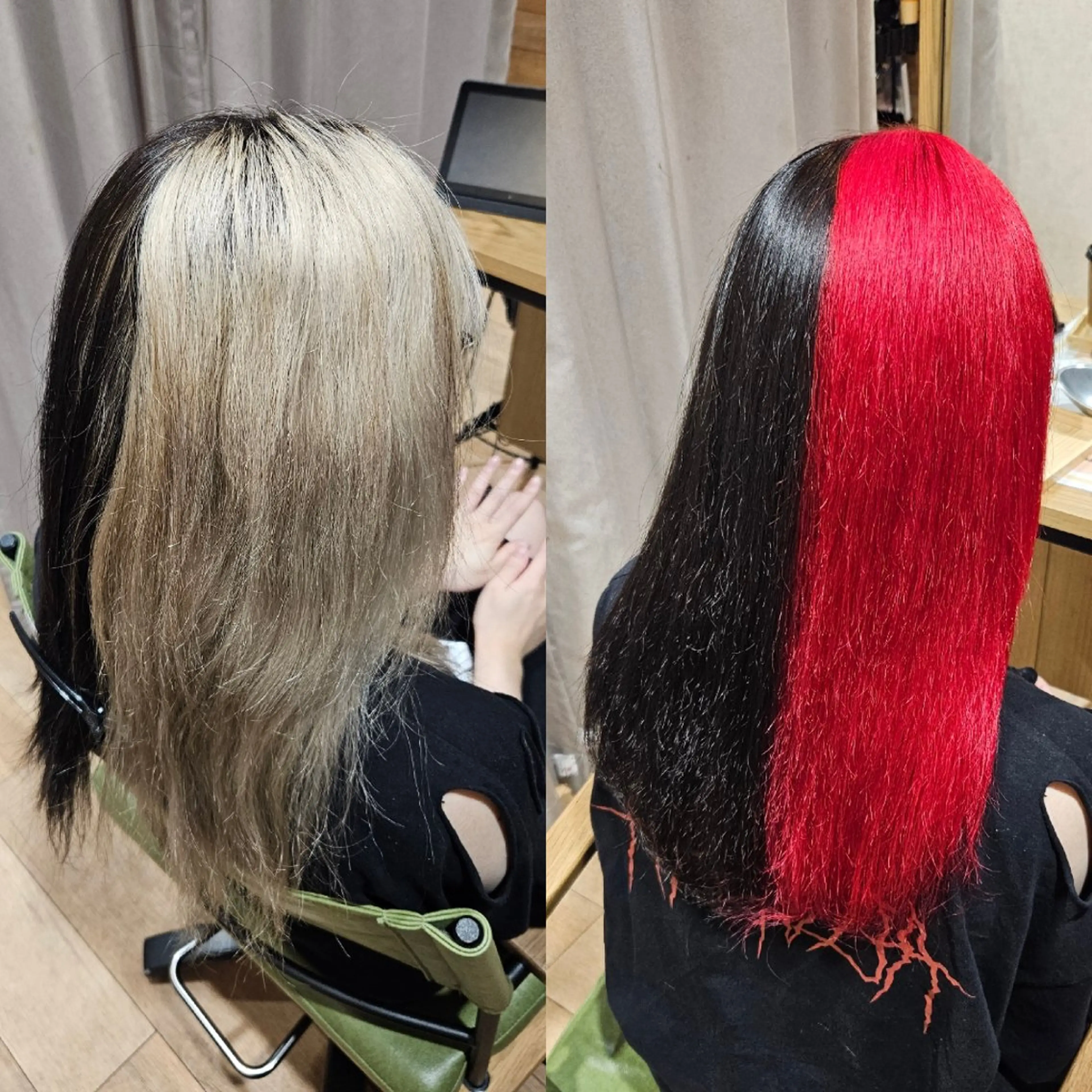 ロング カラー デザインカラー ヘアカラー トリートメント ACTOR所属・外戸口未優利 /ケドグチミユリのヘアスタイル
