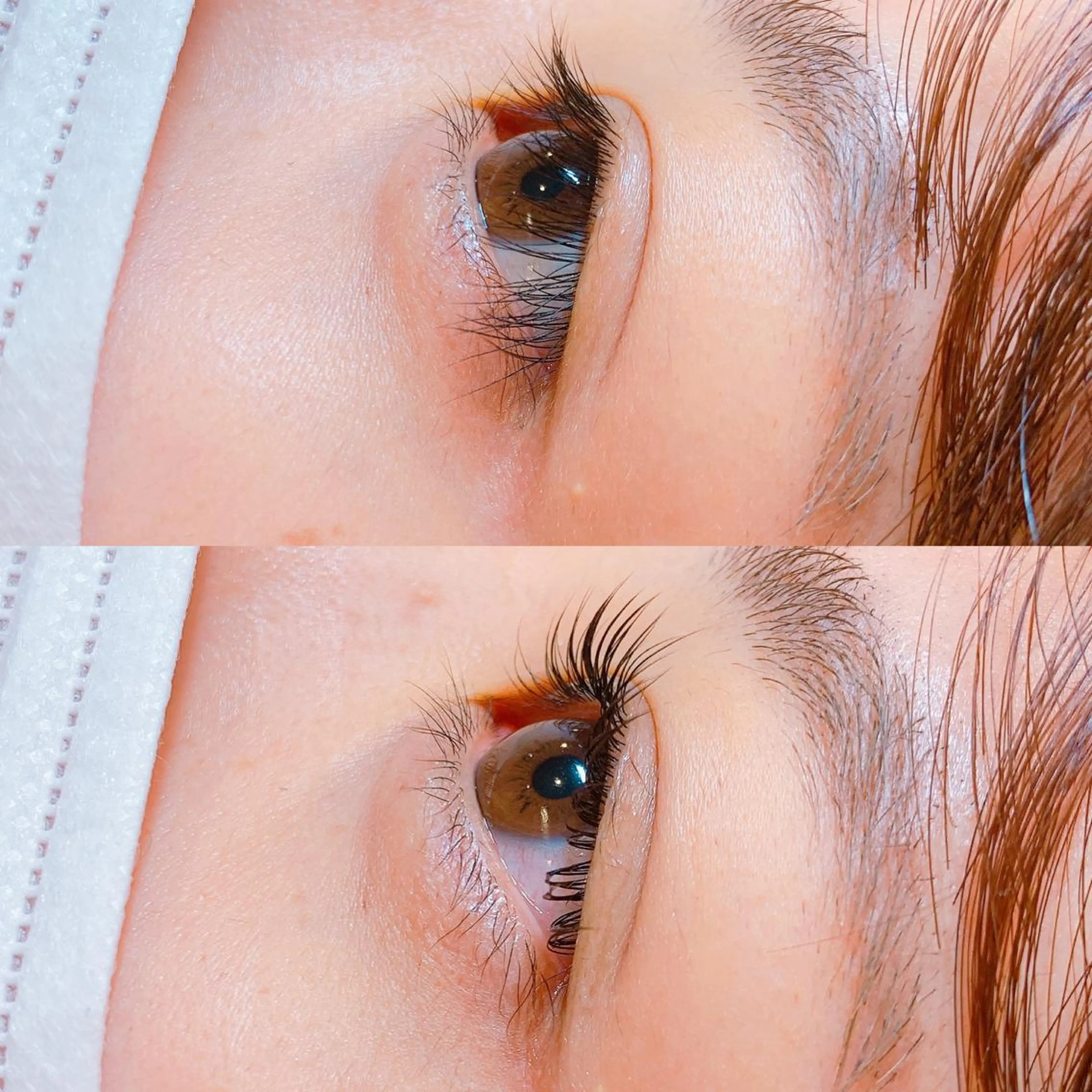 マツエク・マツパ パリジェンヌラッシュリフト Belle rinaのマツエク・マツパデザイン