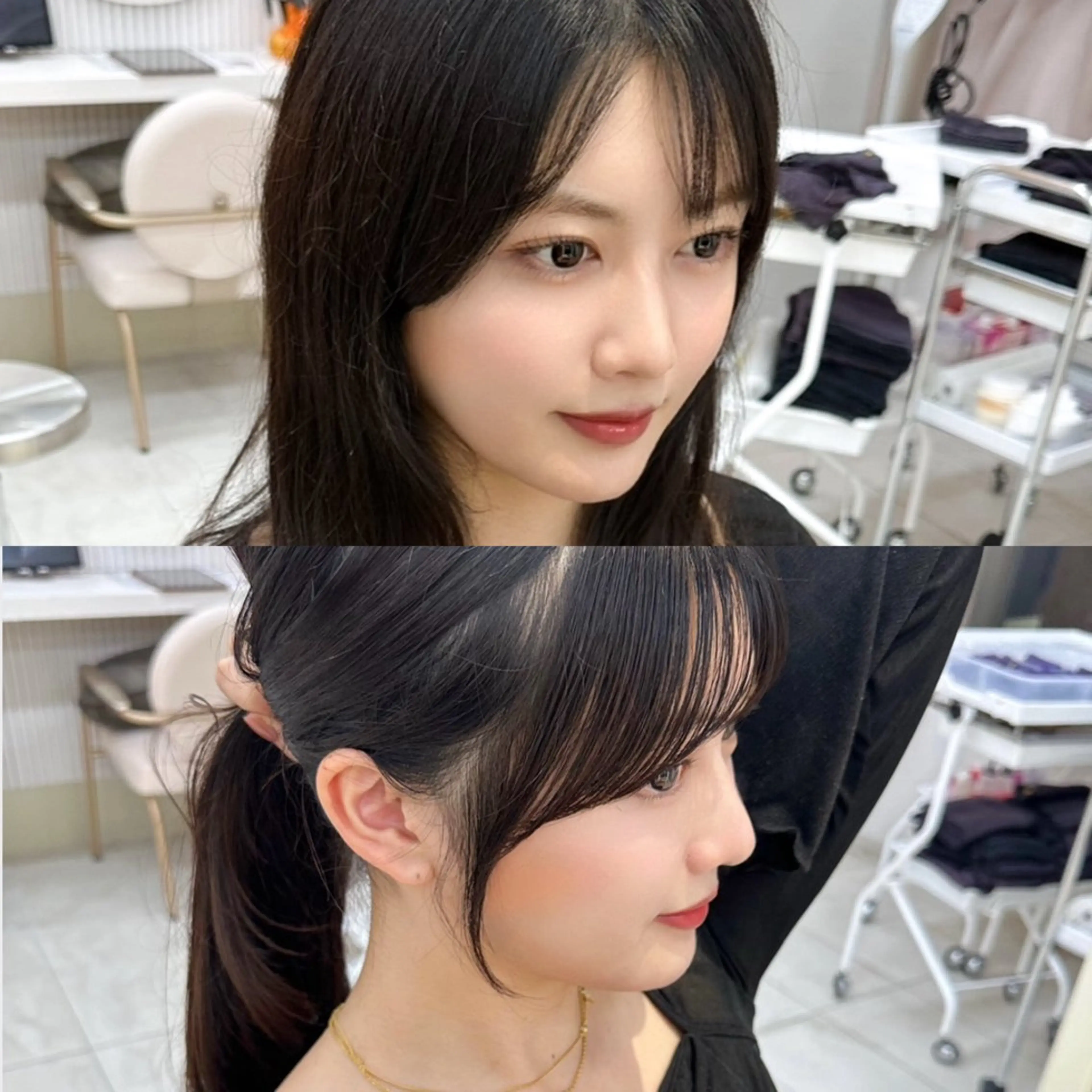 ロング カラー カット ヘアカラー トリートメント 🇰🇷韓国風くびれ ヘア🇰🇷中村優大のヘアスタイル