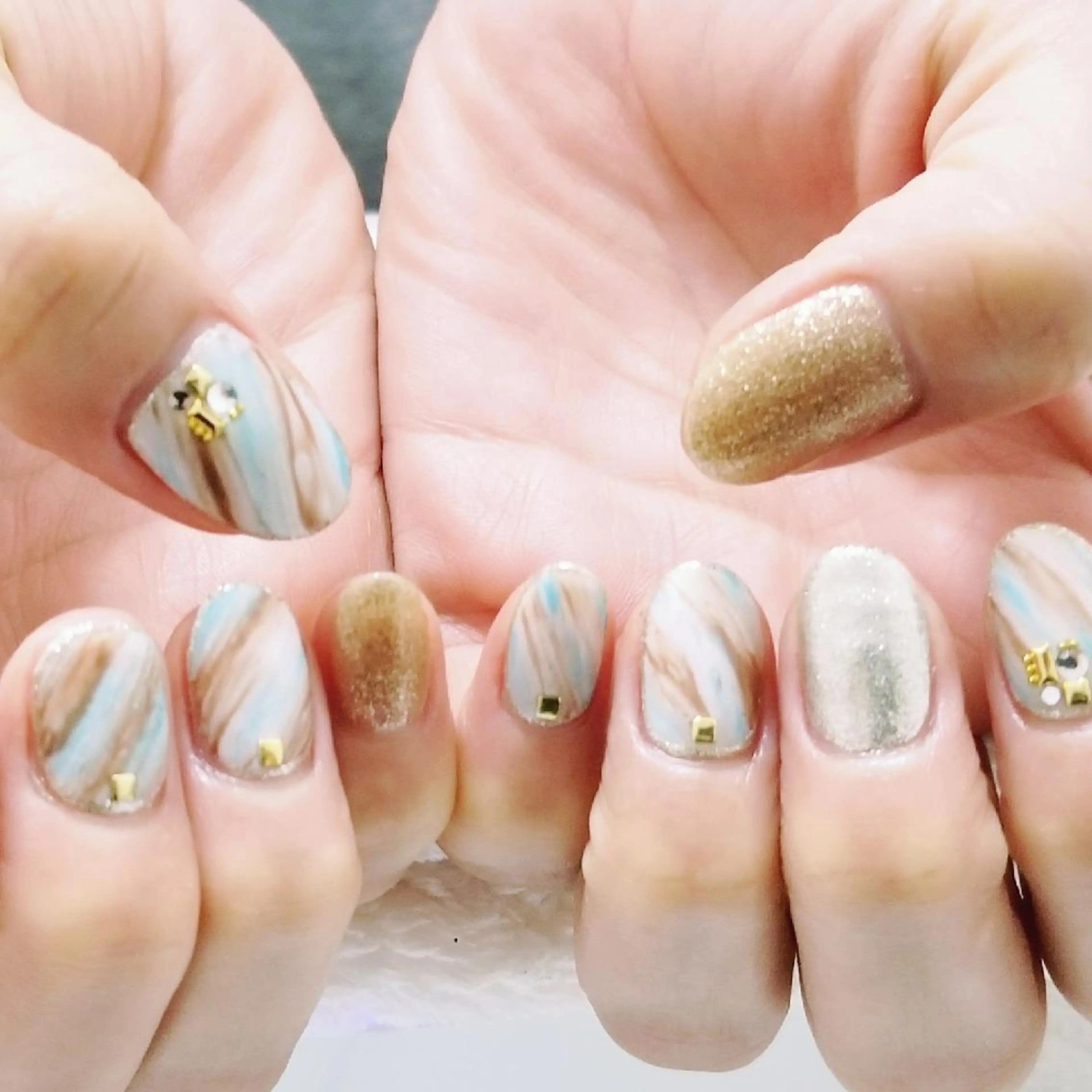 ネイル ニュアンスネイル ハンドネイル フットネイル trees_ nailのネイルデザイン