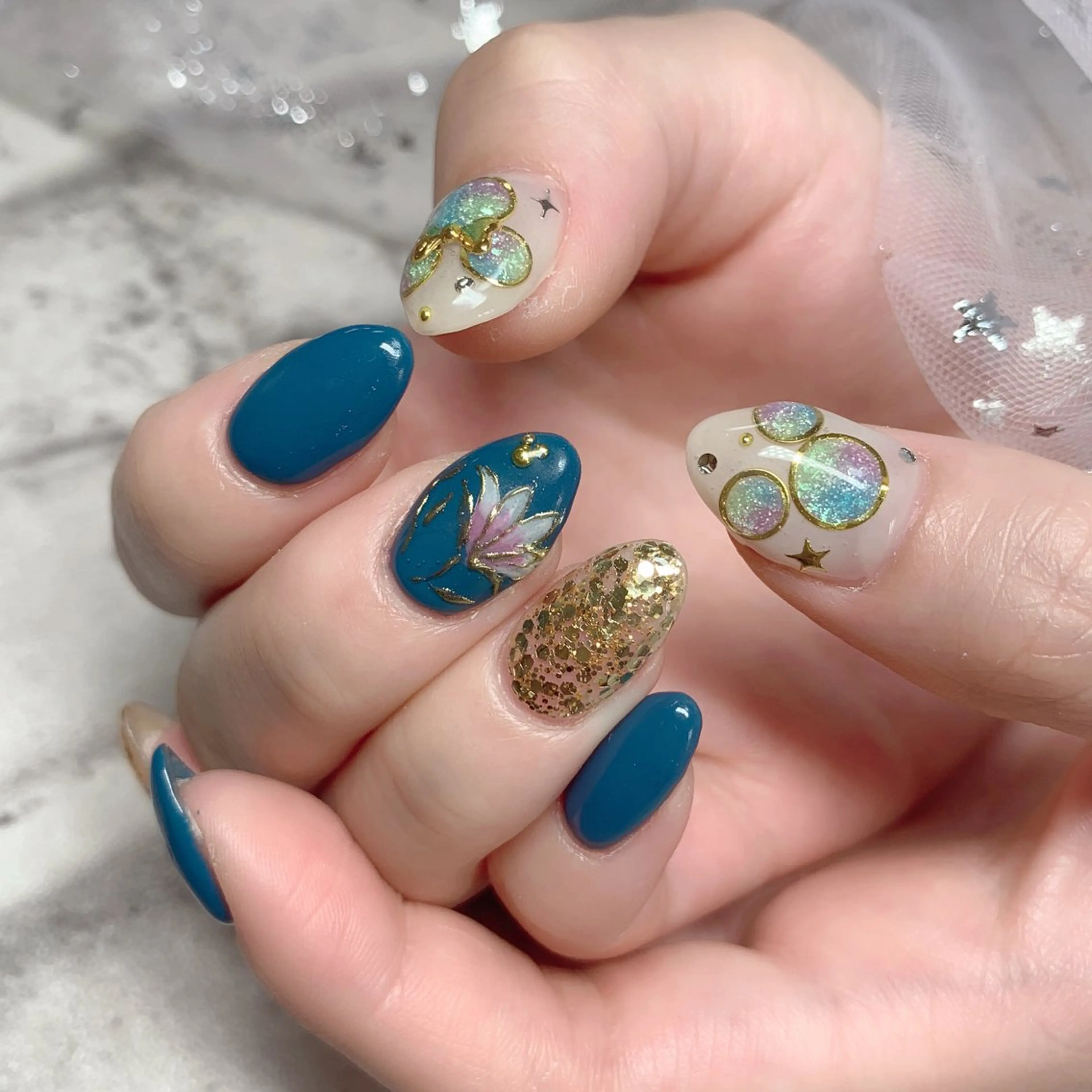 ネイル ハンドネイル 💅ネイルハウス🏡 🎀TOMO🎀のネイルデザイン