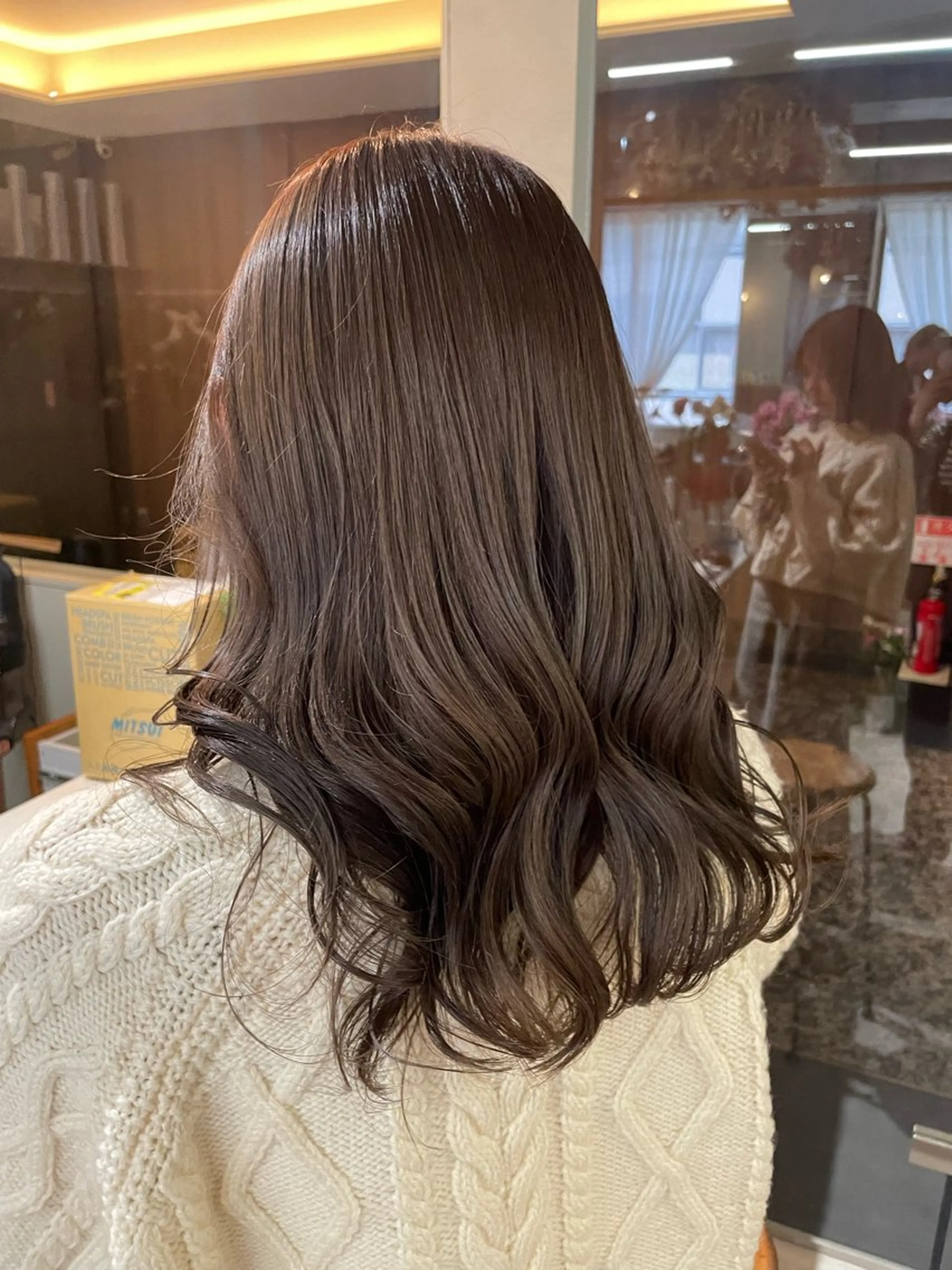 カラー カット ヘアカラー トリートメント 🪷花屋併設🪷 山下悠月のヘアスタイル
