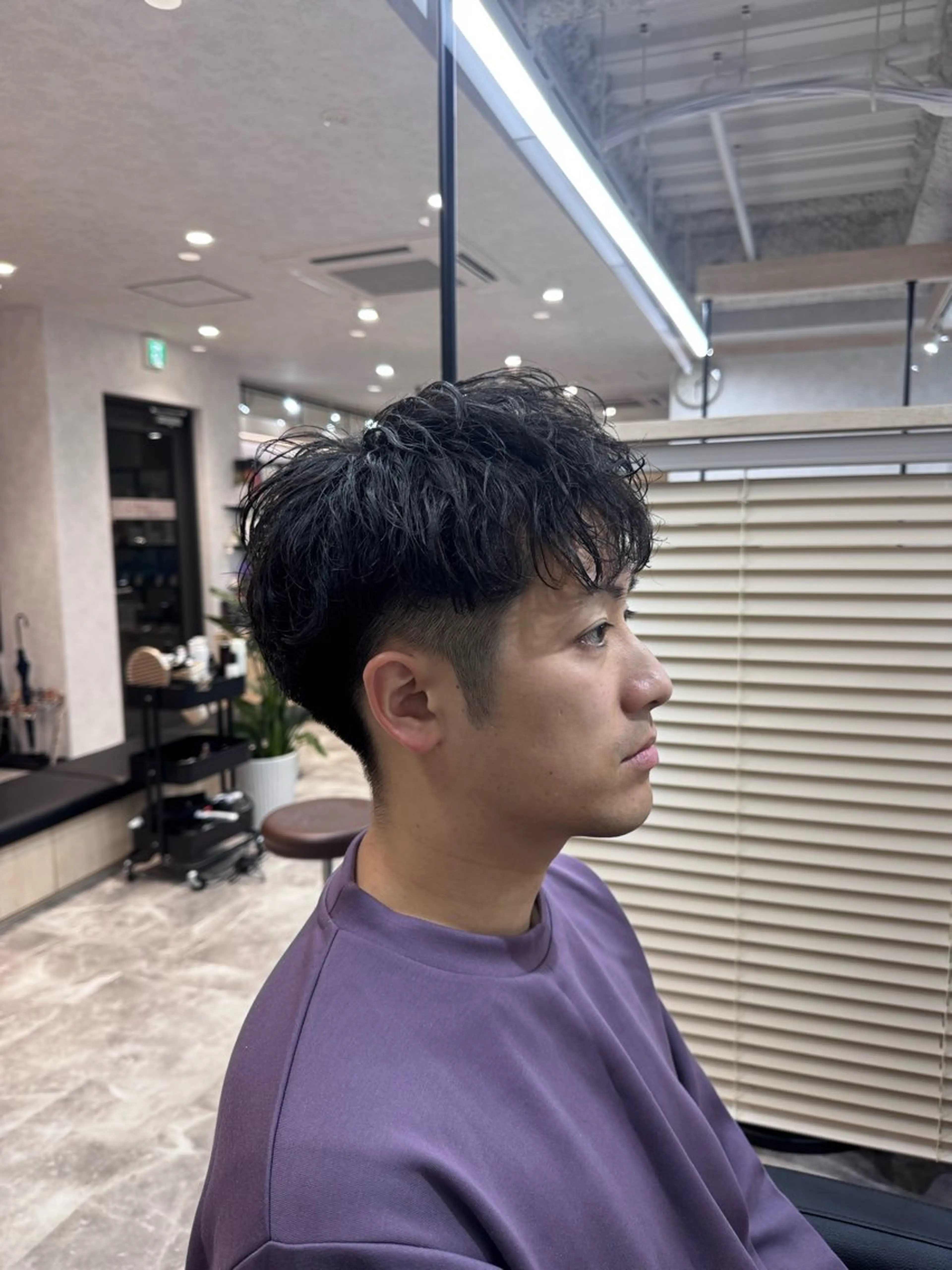 ショート メンズ カット パーマ 堀 舜介/メンズカットのヘアスタイル