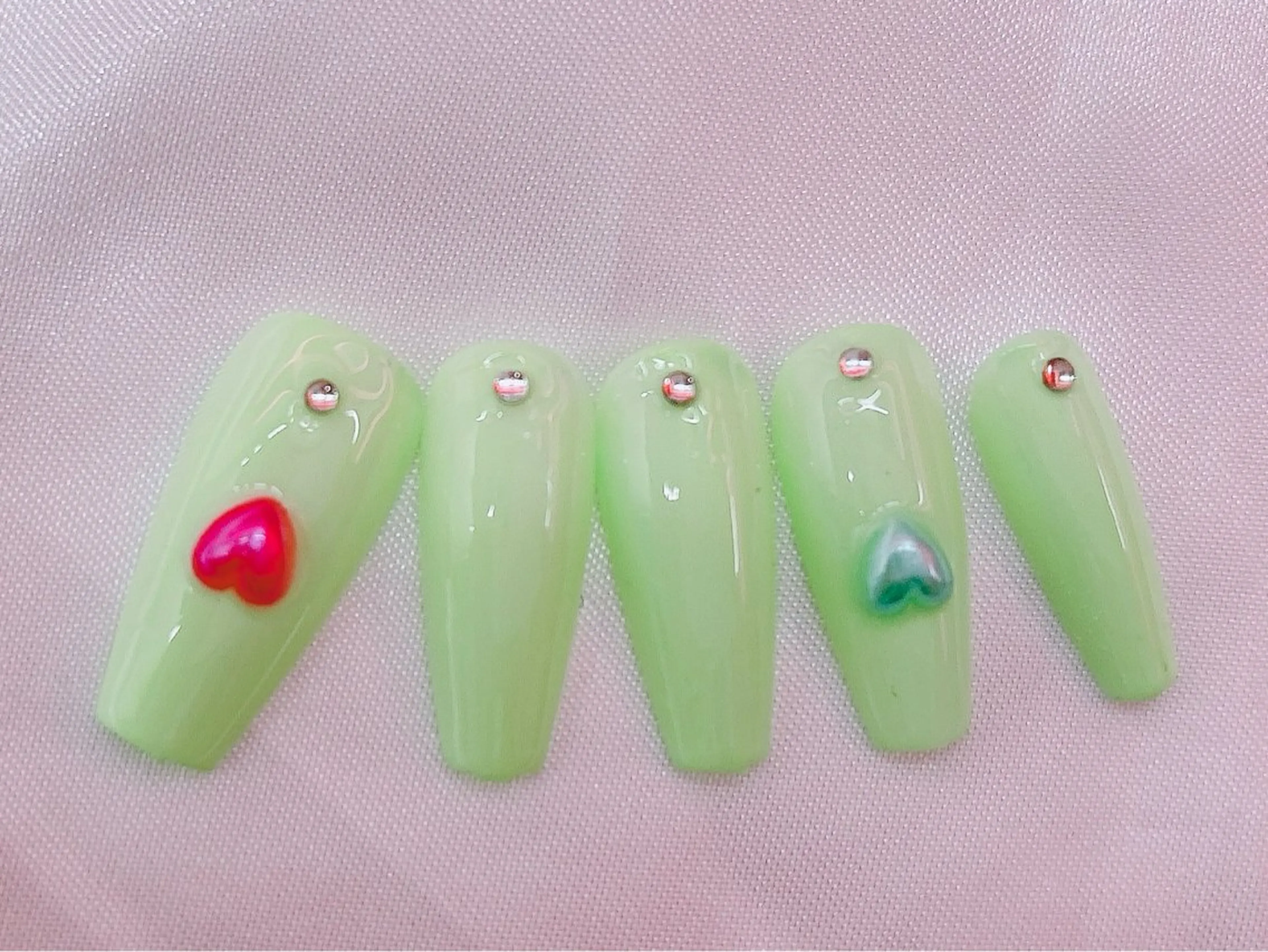 定額ネイル🩷　オフなしの方の写真