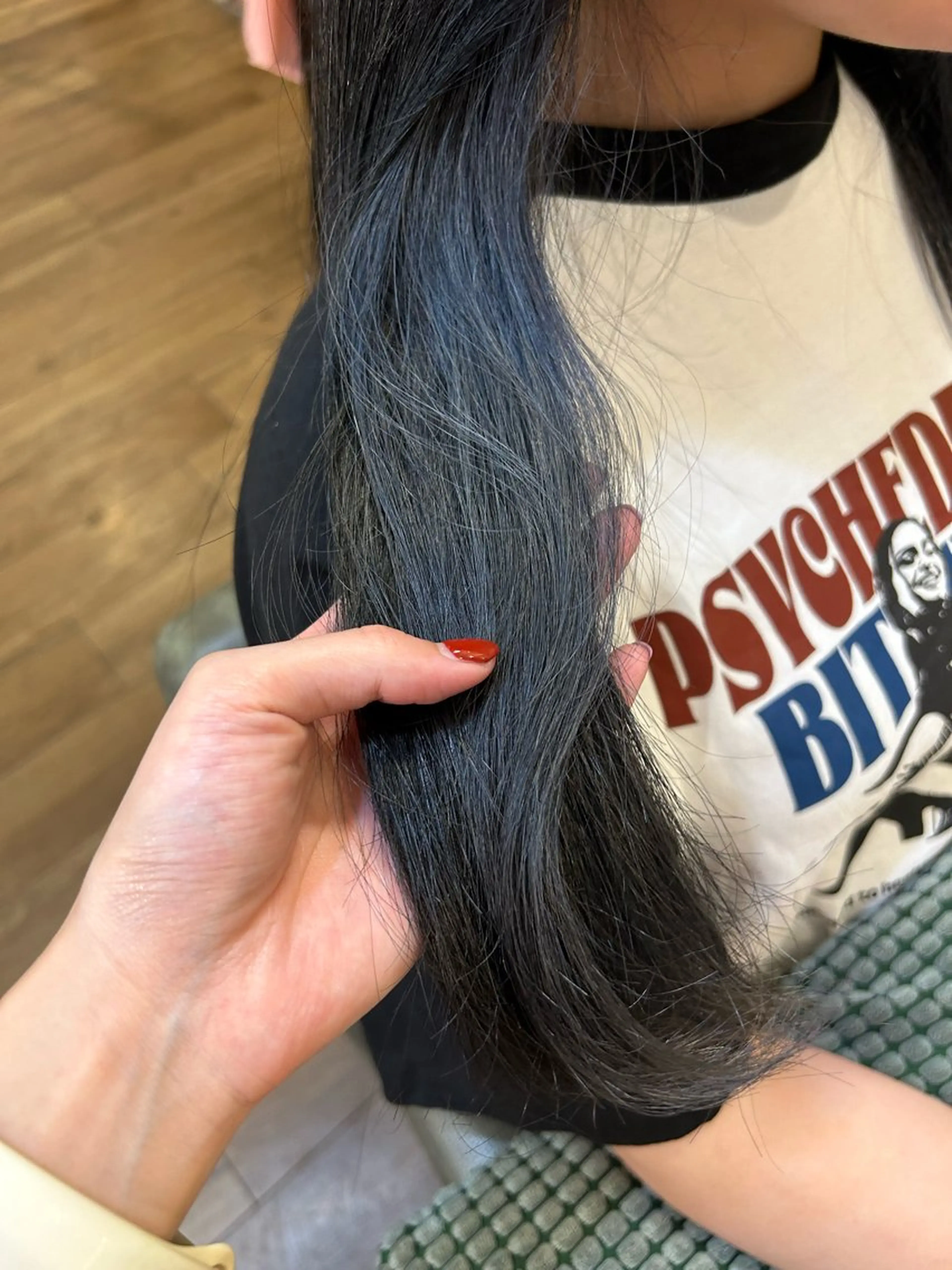 ロング ヘアカラー トリートメント 馬場 瑞穂のヘアスタイル