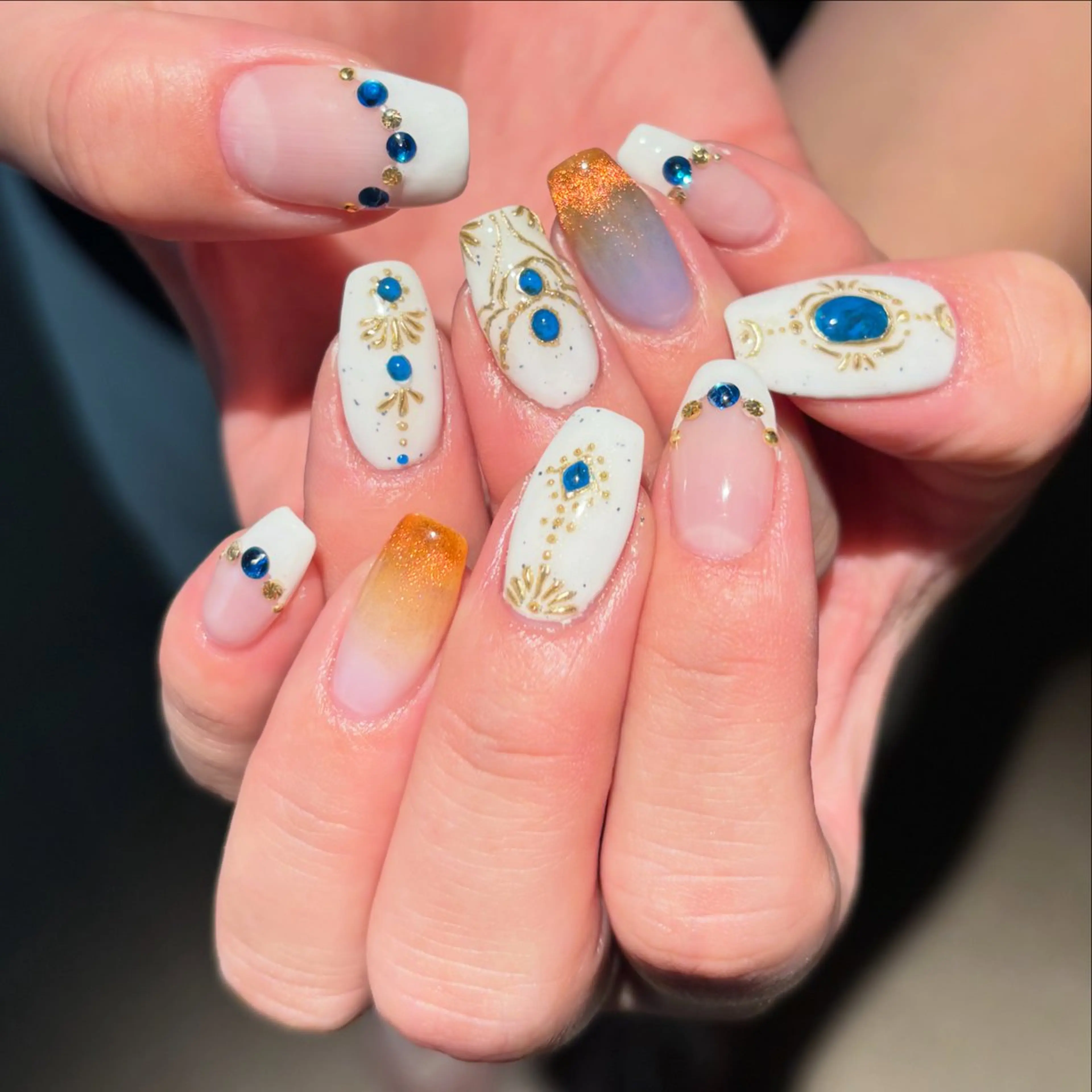 ネイル ハンドネイル total beauty salon mommy所属・🥥🍒ゆ う🍒🥥のネイルデザイン