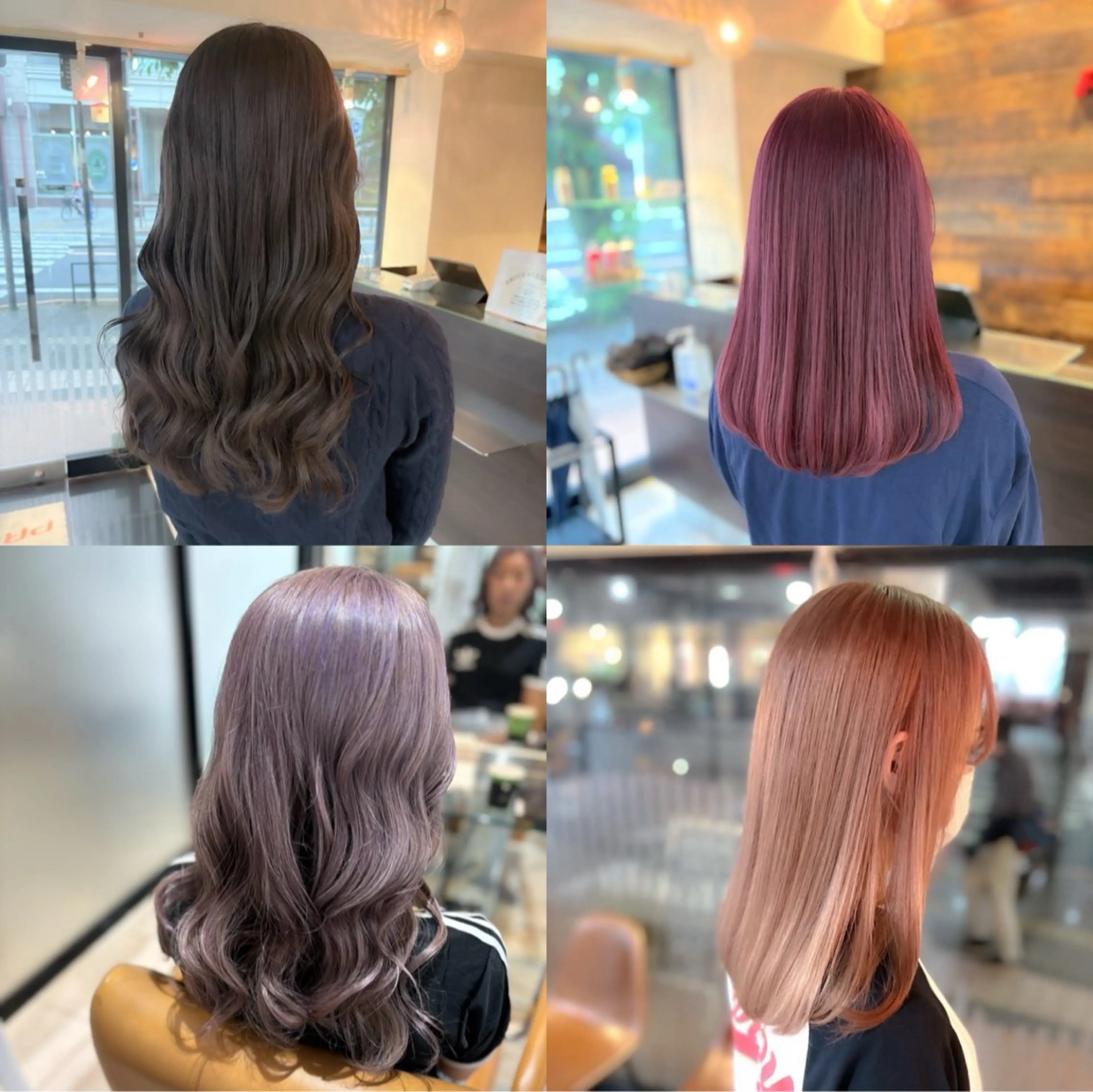 【平日18時から限定】フルカラー🩷ブリーチなし（ロング➕1100円）の写真