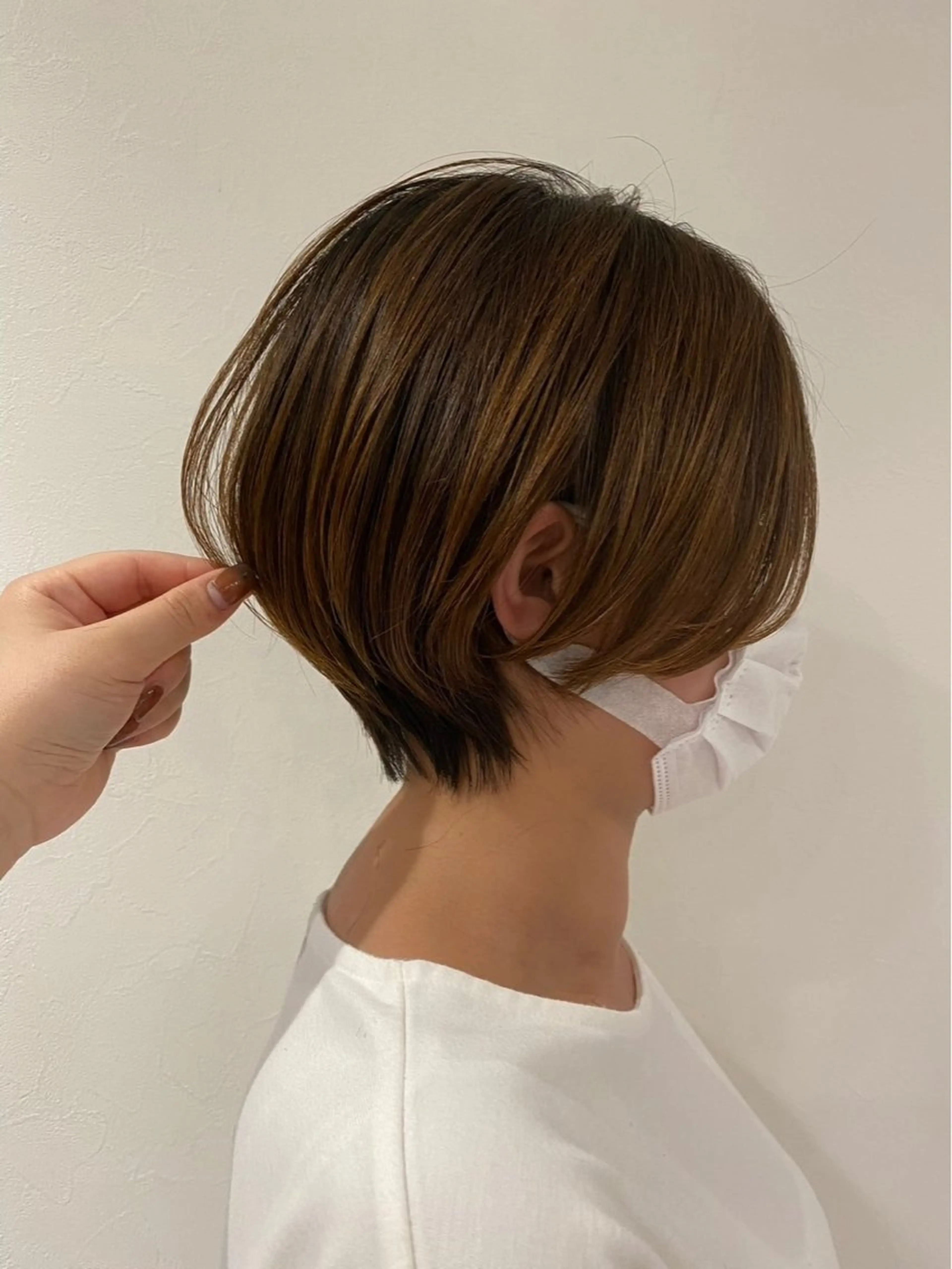 ショート Ami♡表参道 ピンク/ラベンダーのヘアスタイル