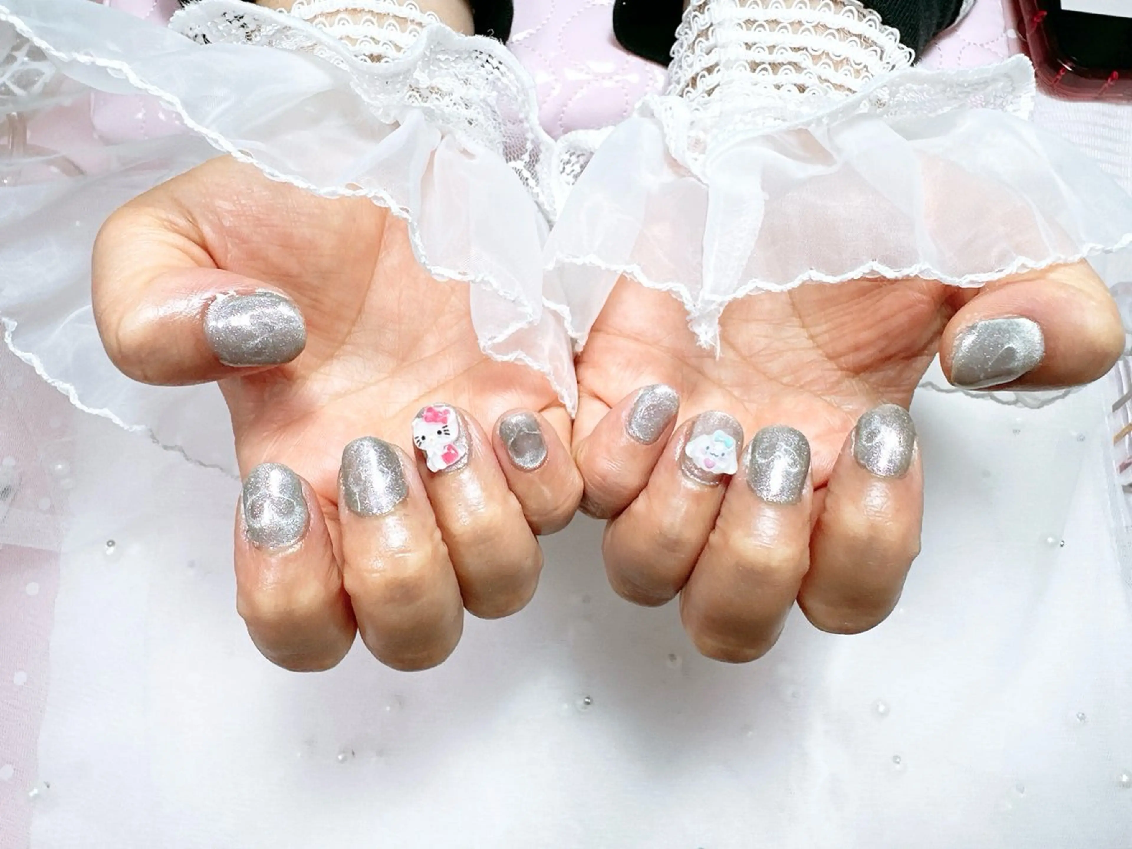 ネイル ハート マグネットネイル ハンドネイル Nail Salon nutaのその他イメージ