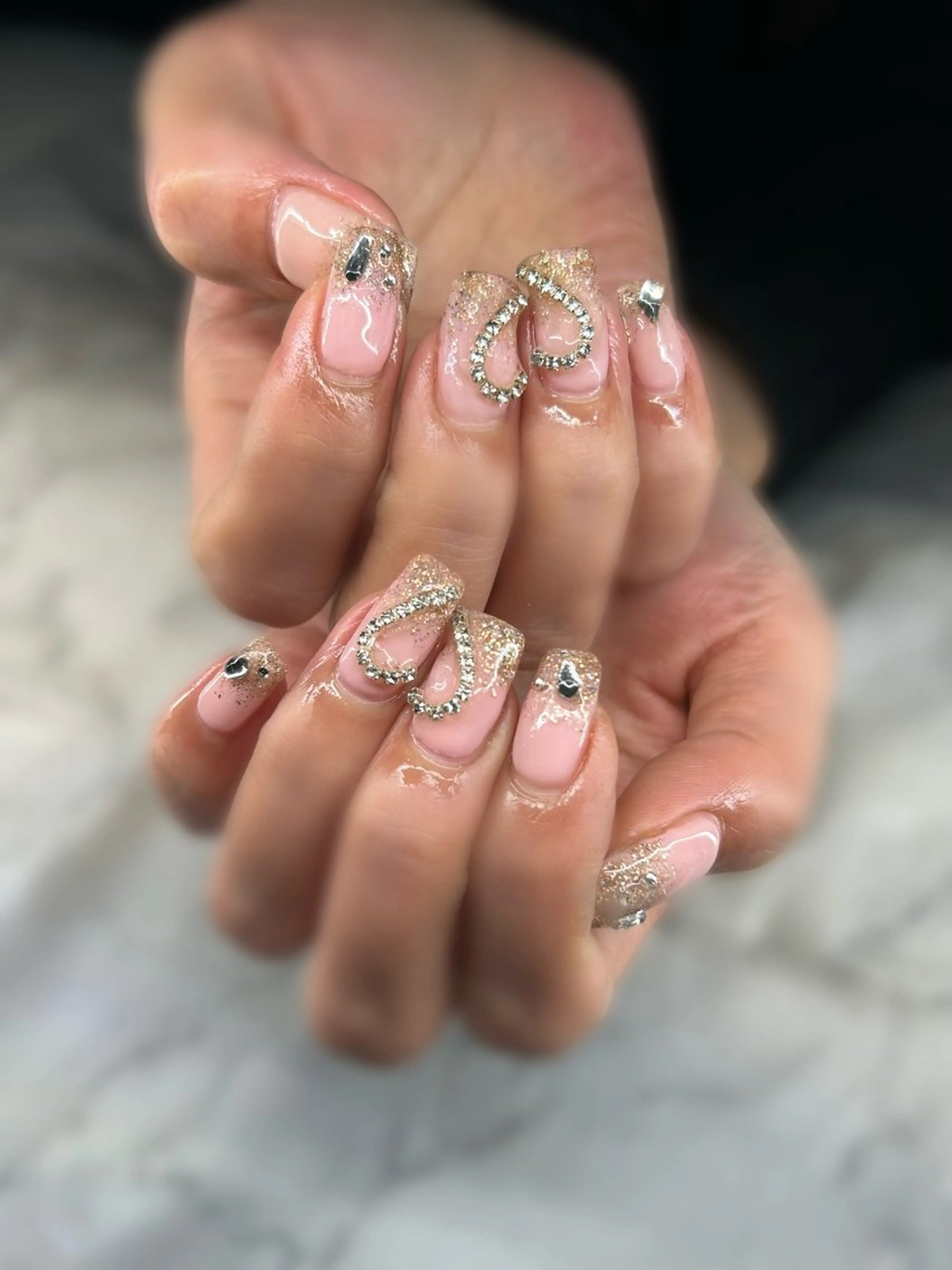 ネイル 長さ出し専門HALE NAIL さとうのネイルデザイン