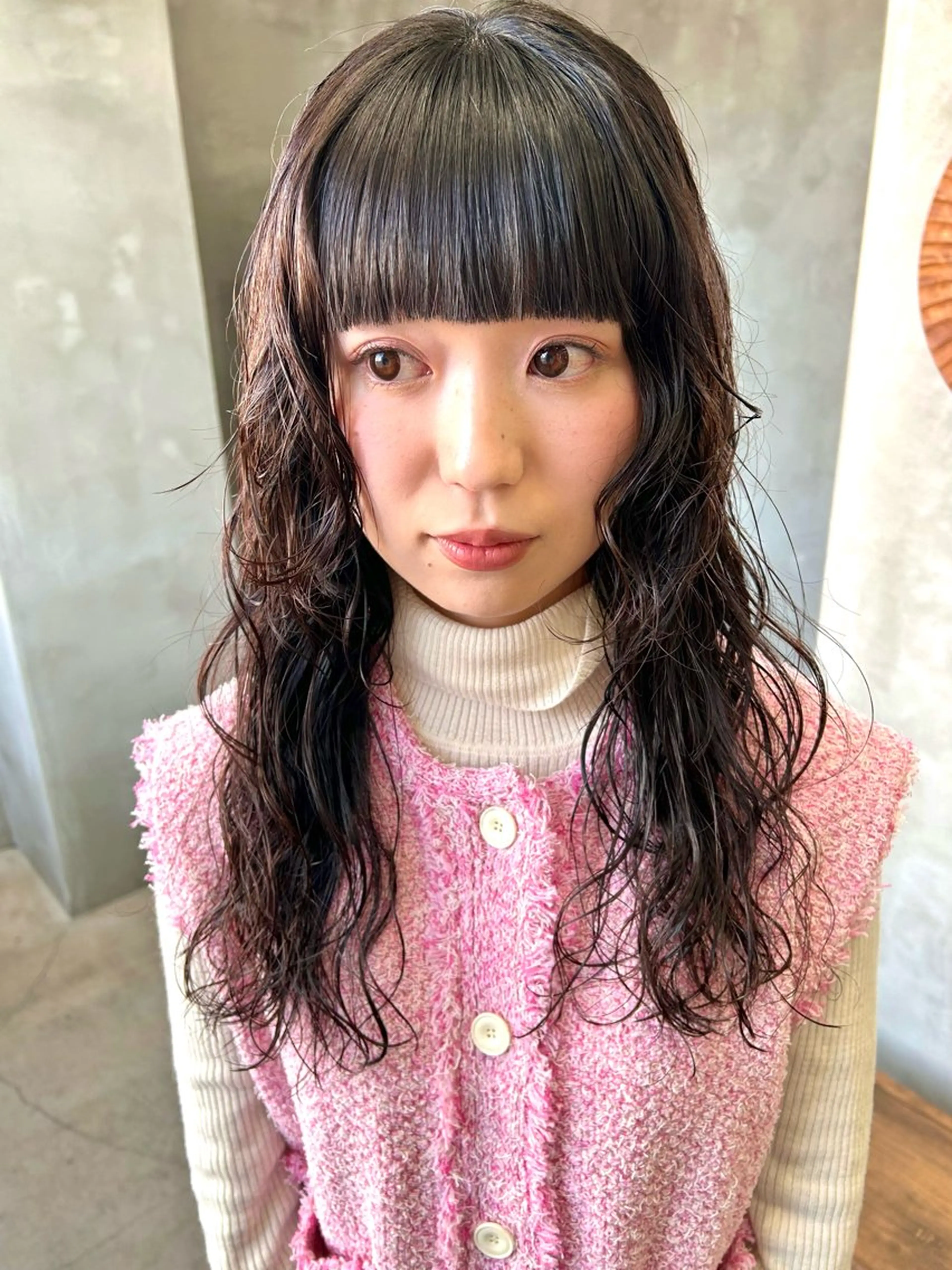 ロング パーマ ロング スパイラルパーマ tetohair 森田浩平のヘアスタイル