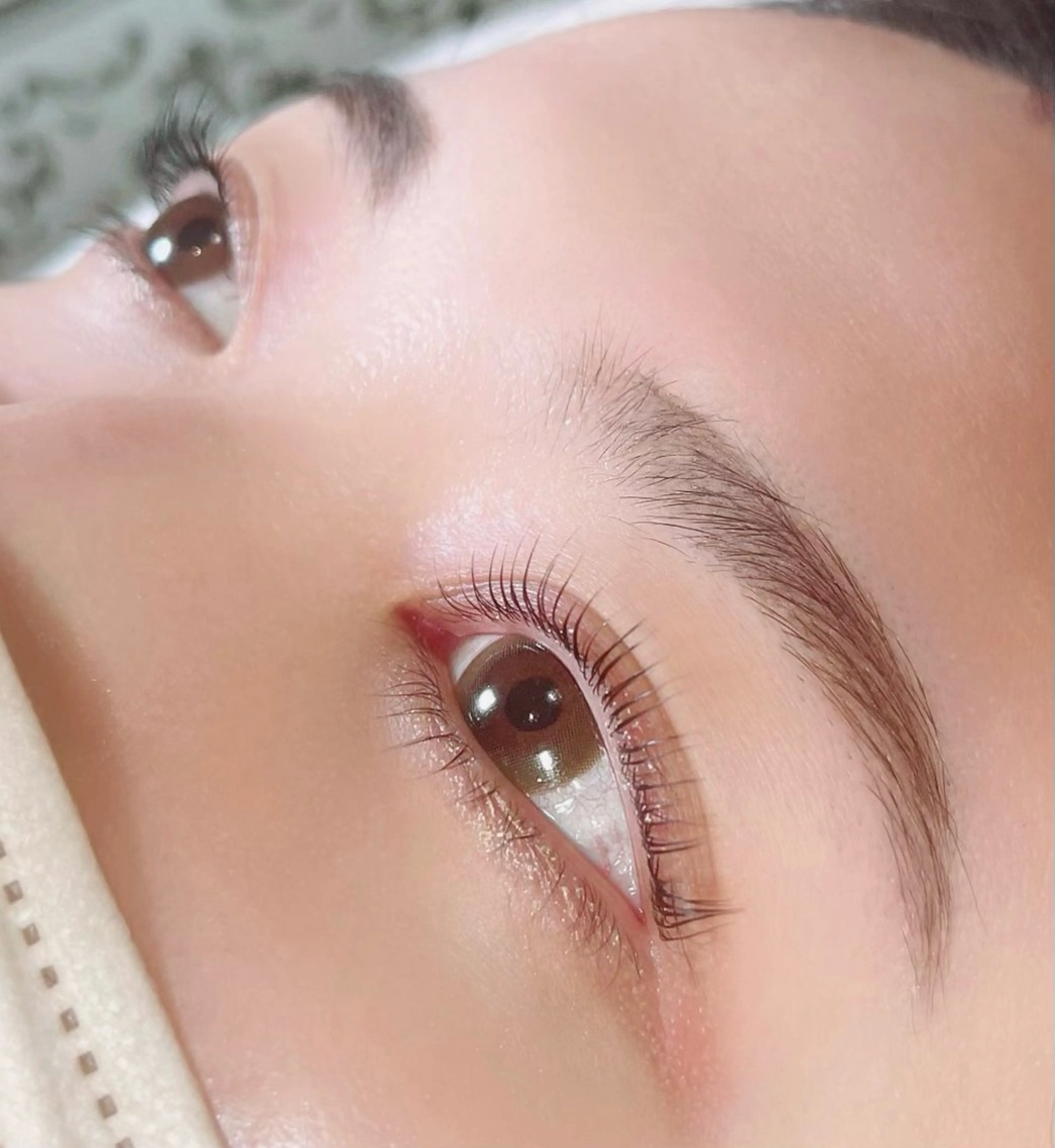 マツエク・マツパ パリジェンヌラッシュリフト 一重×まつ毛パーマ マツパ Charme 五反田・不動前・目黒のマツエク・マツパデザイン