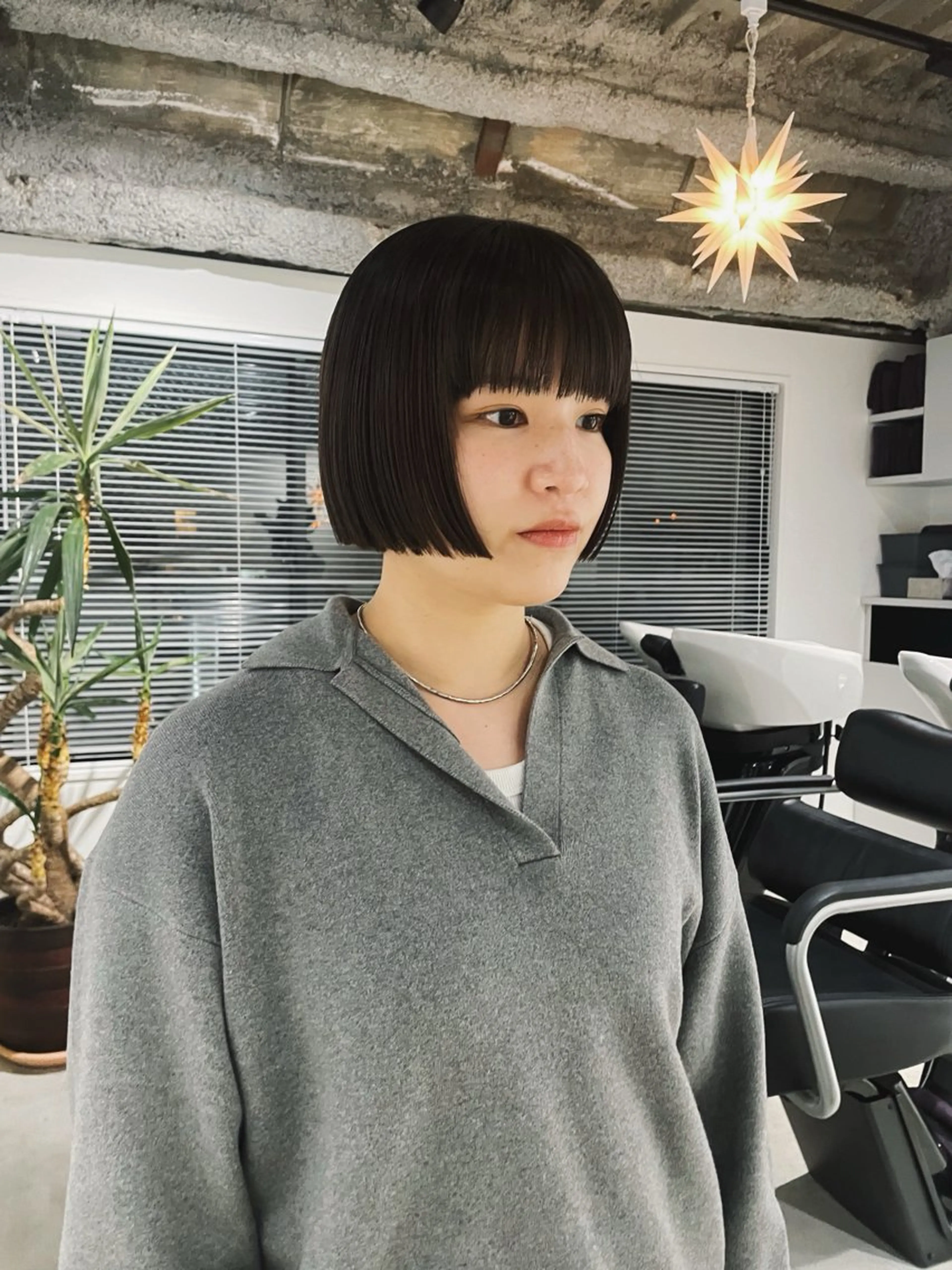 ミディアム ヘアカラー トリートメント groovy所属・学芸大学/bob/ Sakuraのヘアスタイル