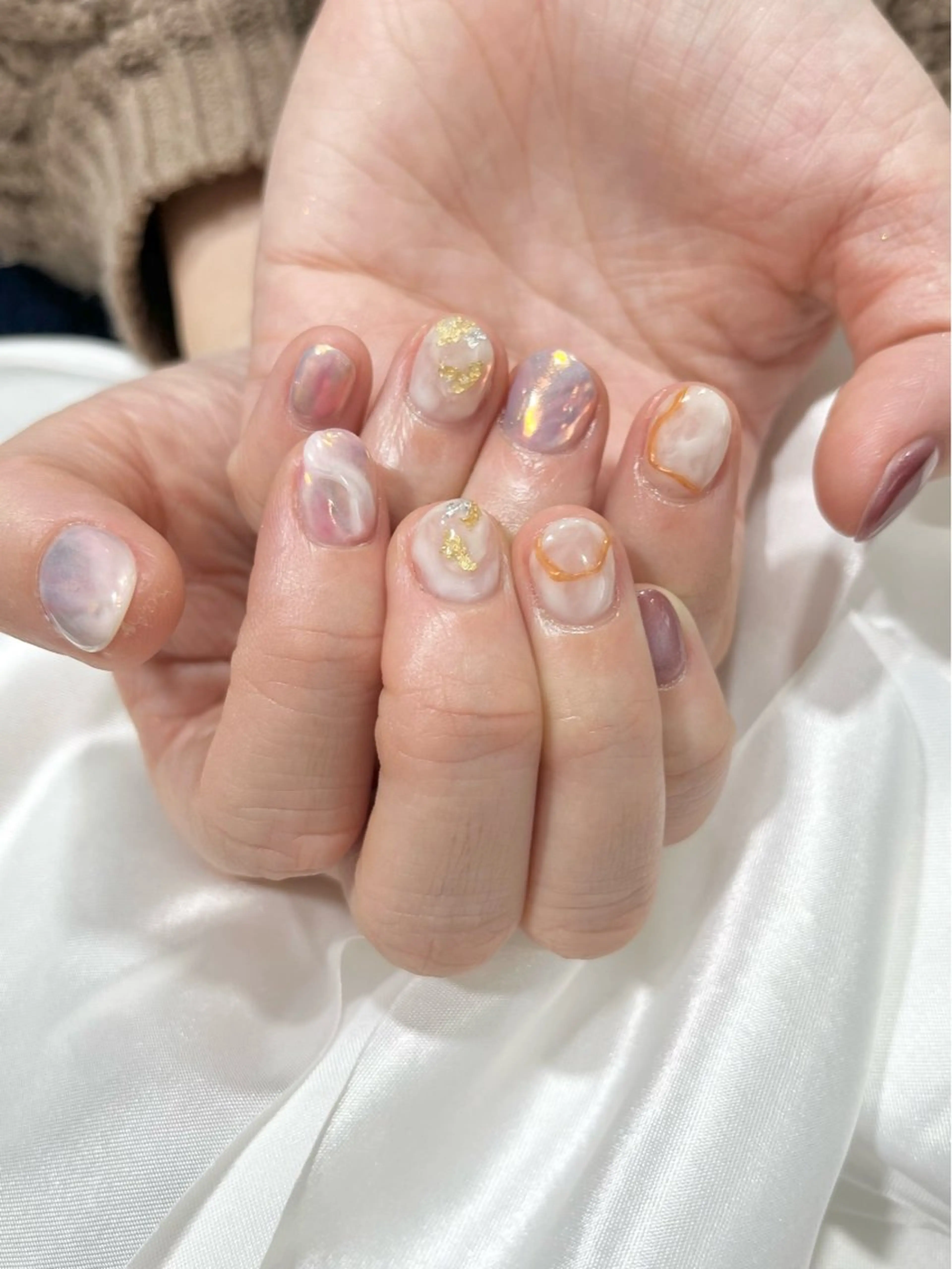 ネイル 持ち込み ハンドネイル フットネイル nailsister ただのネイルデザイン
