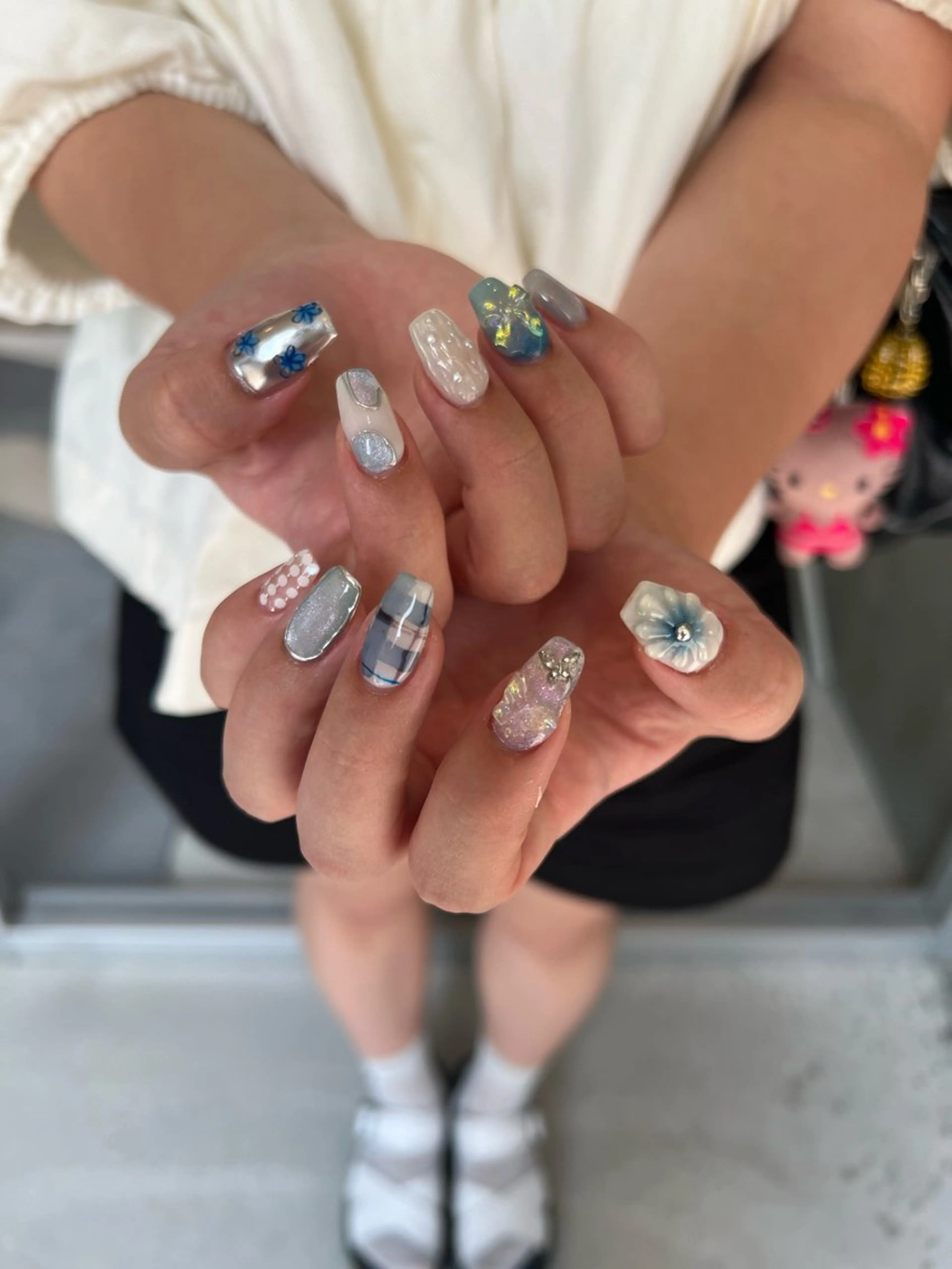 ネイル ハンドネイル HAIR & FACE EDGE（エッジ）所属・kiki ._.nailのマツエク・マツパデザイン
