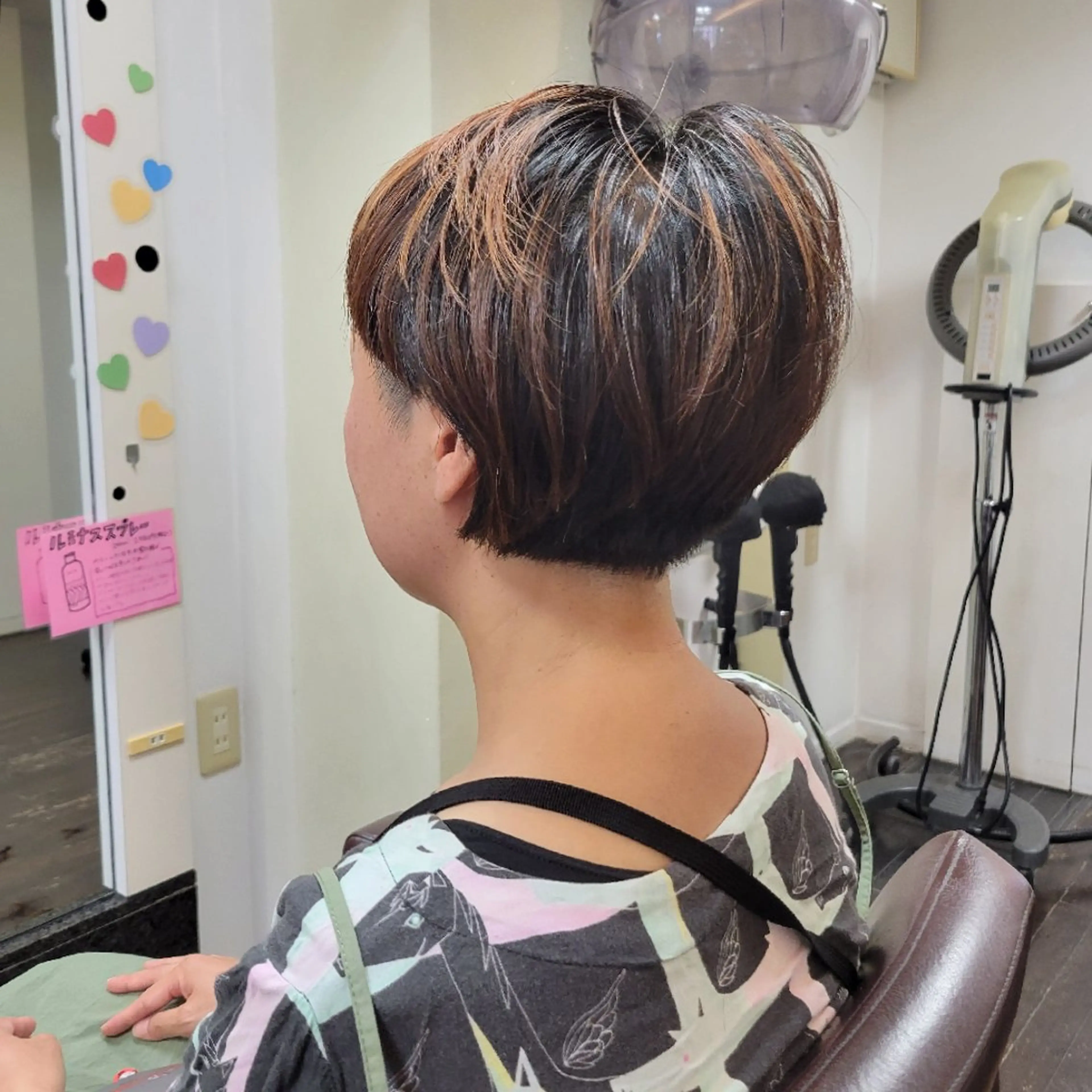 ショート 顔周りカット カット ヘッドスパ 遠藤 史秋のヘアスタイル