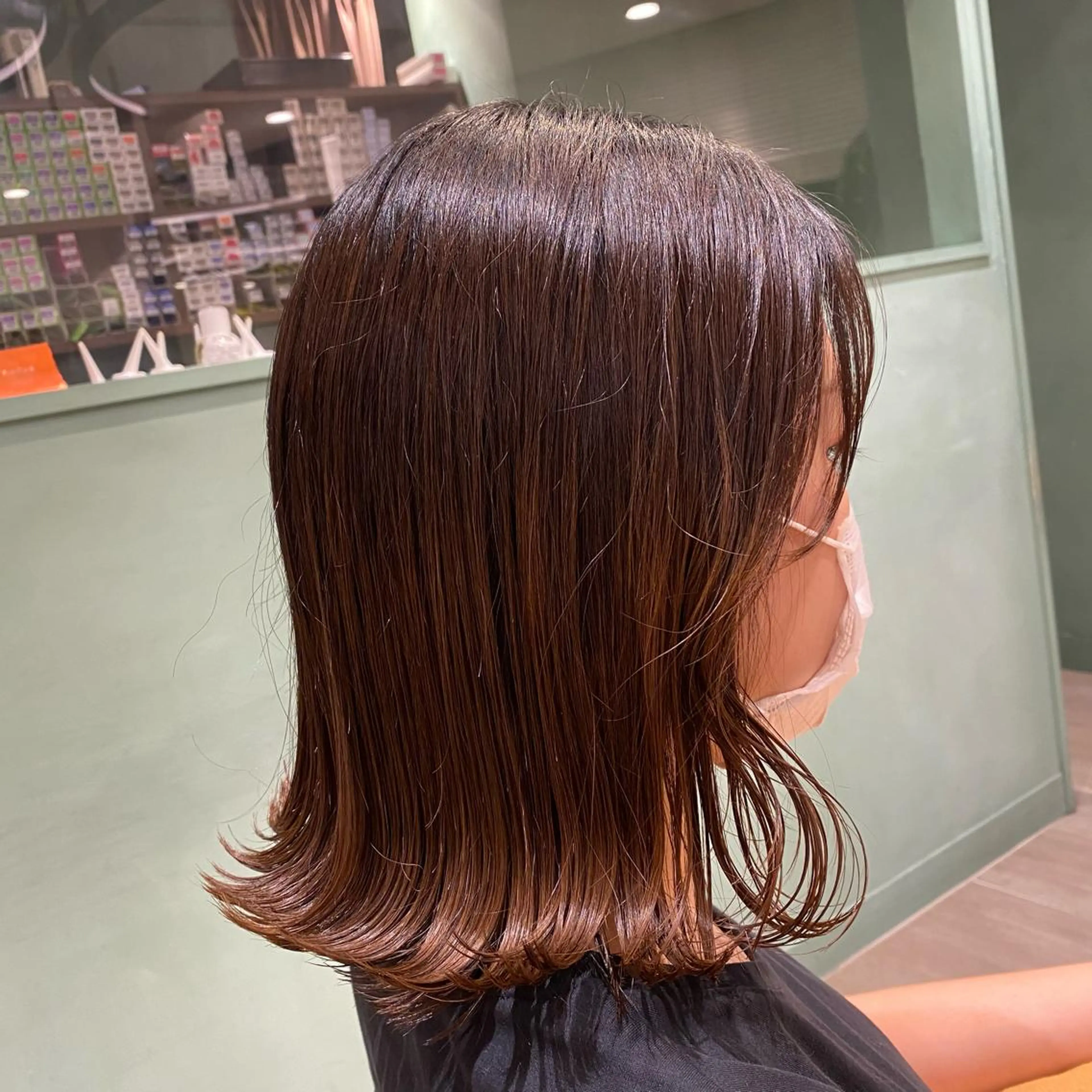 ミディアム ボブ equal銀座所属・equal銀座 黒田💚のヘアスタイル