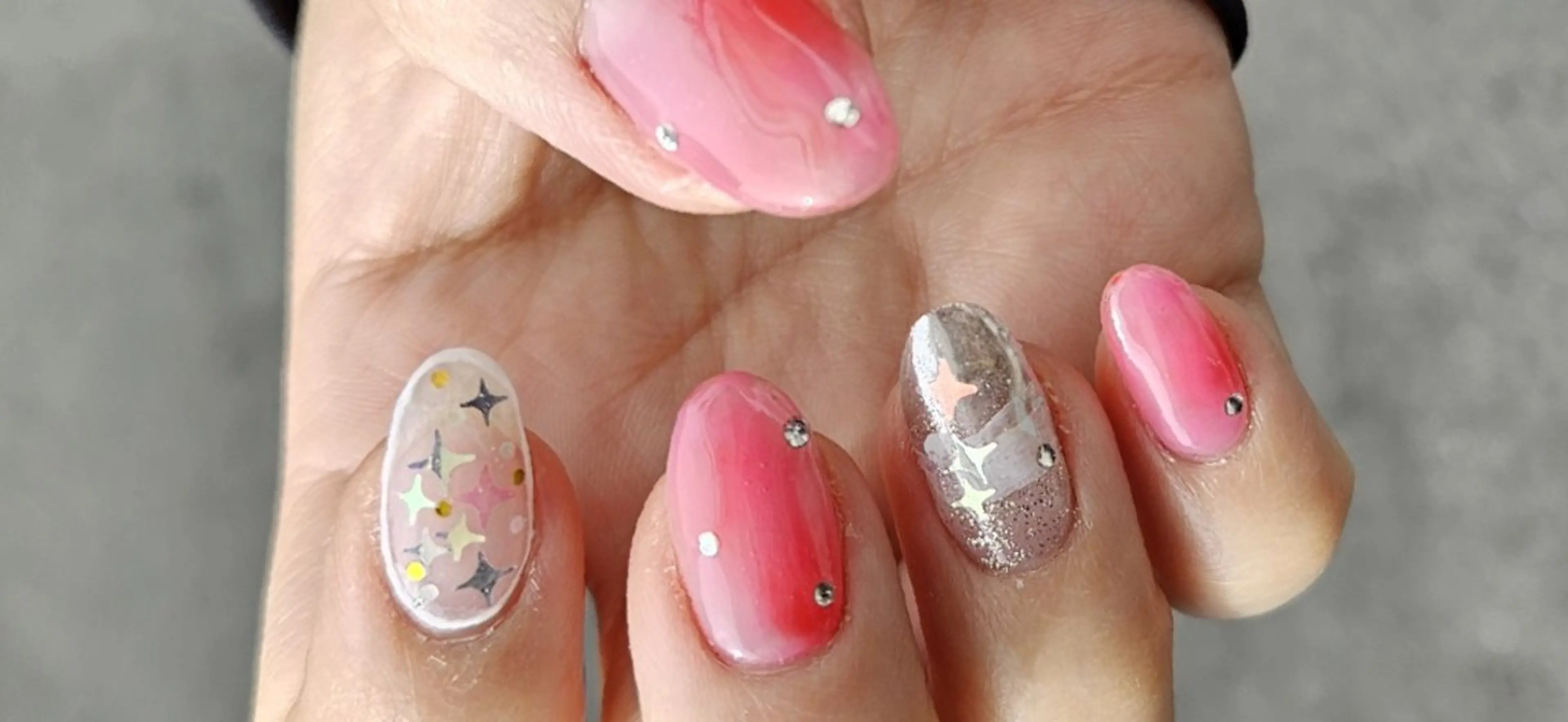 ネイル ハンドネイル shellnail さなえのネイルデザイン