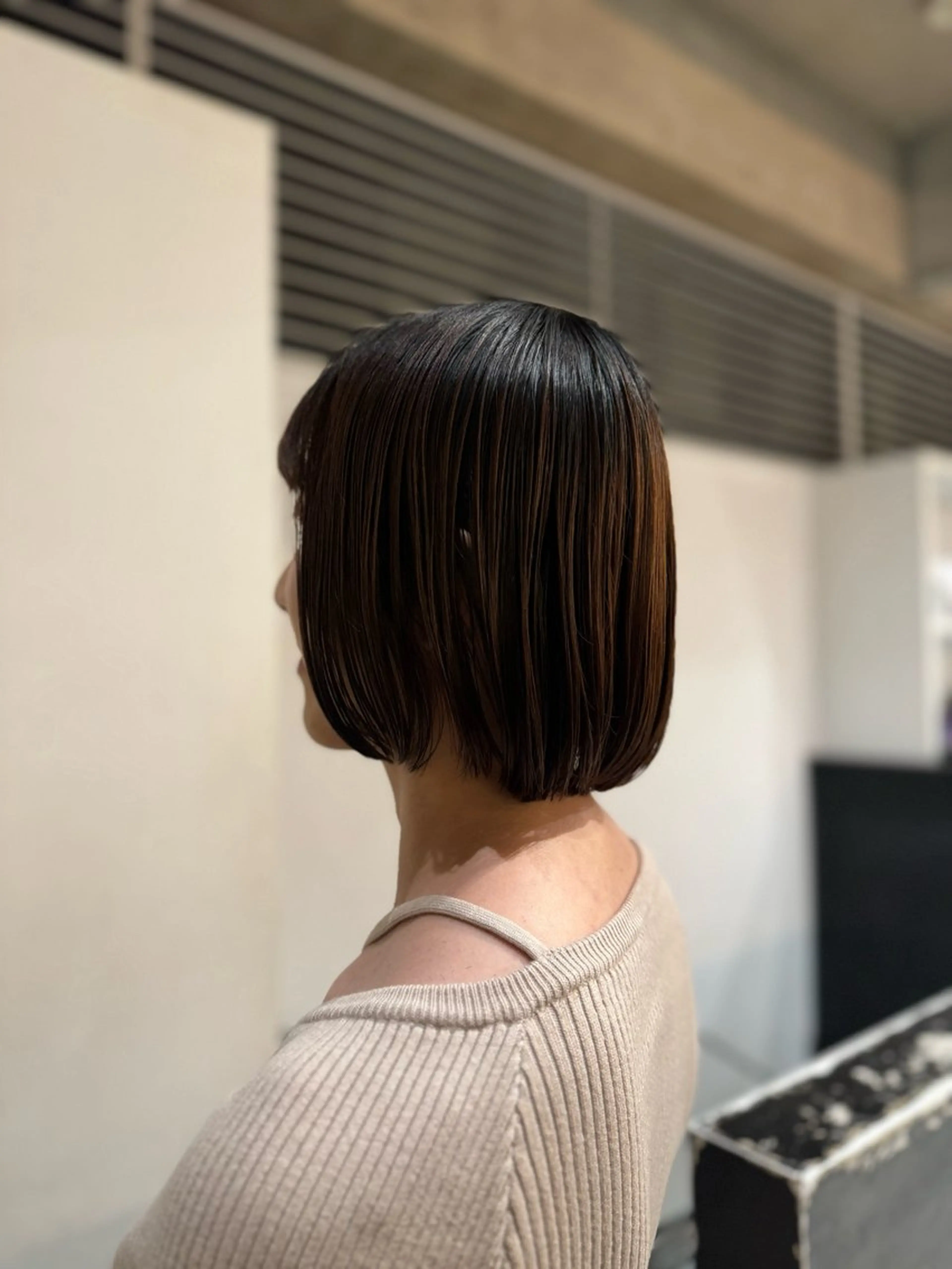 ショート ボブ 髪質改善 トリートメント Luxe表参道 髪質改善　奈良のヘアスタイル