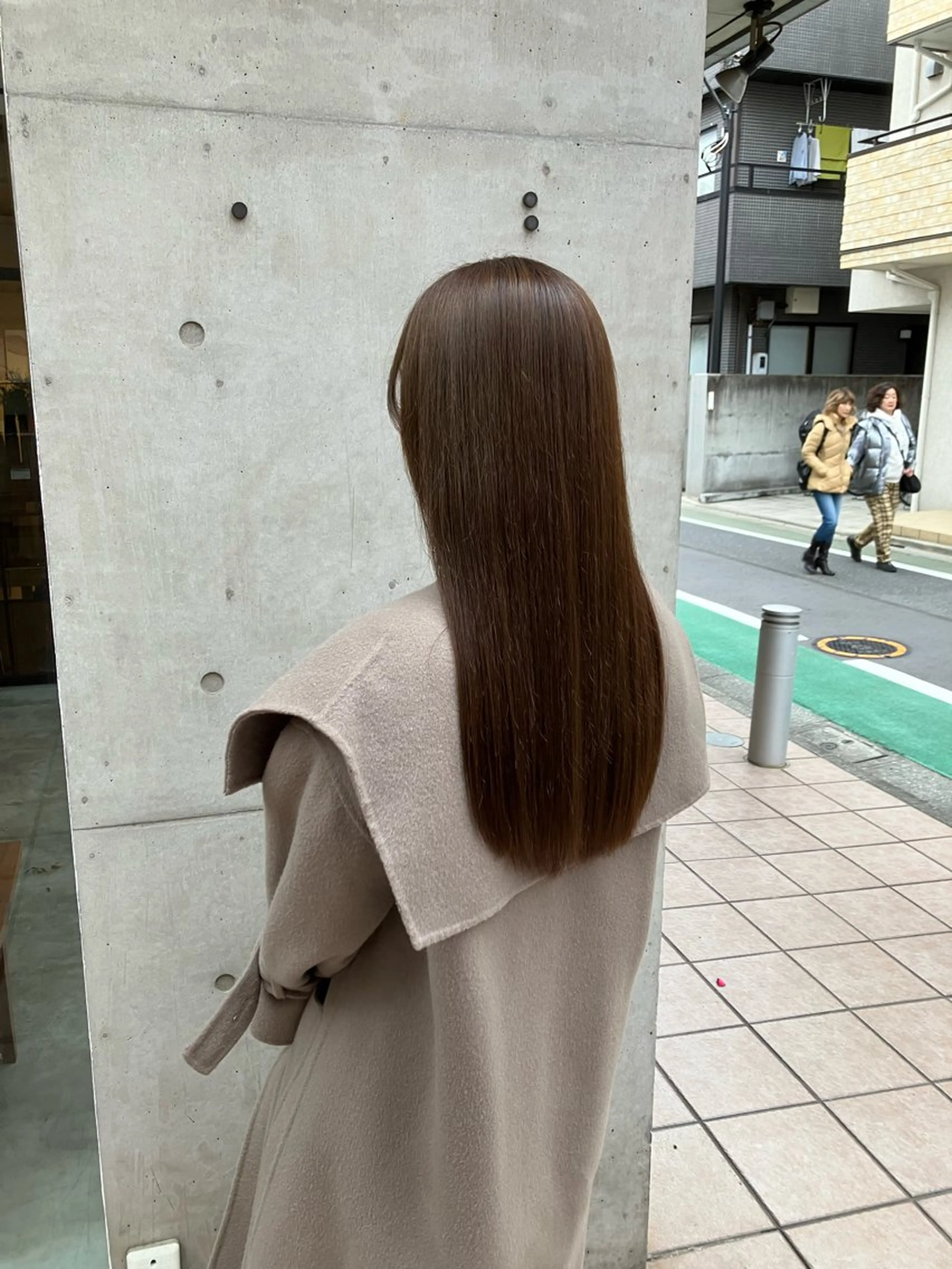 ロング カラー カット ヘアカラー トリートメント ニュアンスカラー／ メンズ🌙久住綾香のヘアスタイル