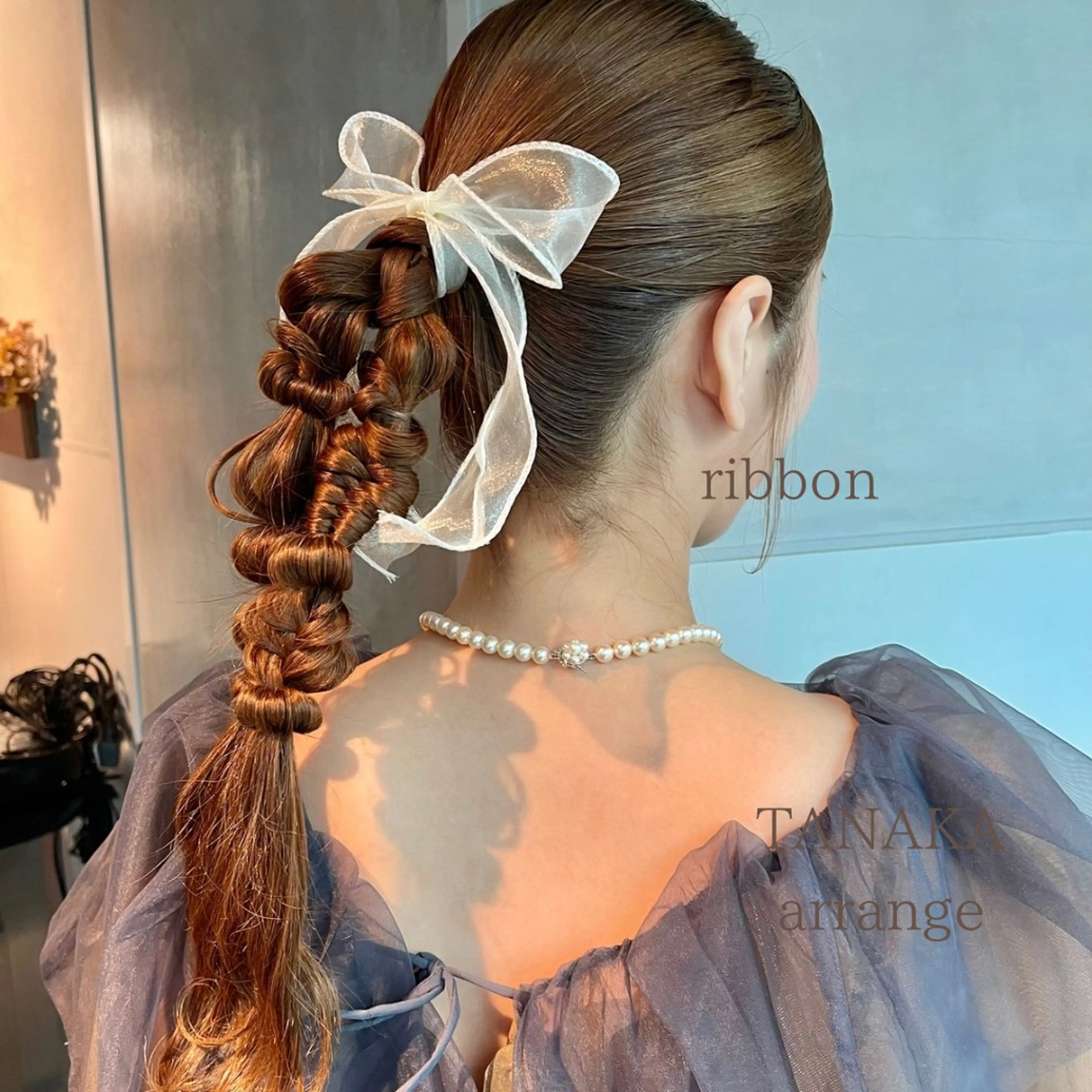 ヘアアレンジ 結婚式・ブライダル 卒業式のヘアスタイル ヘアセット charm《銀座》 ヘアセット/縮毛矯正のヘアスタイル