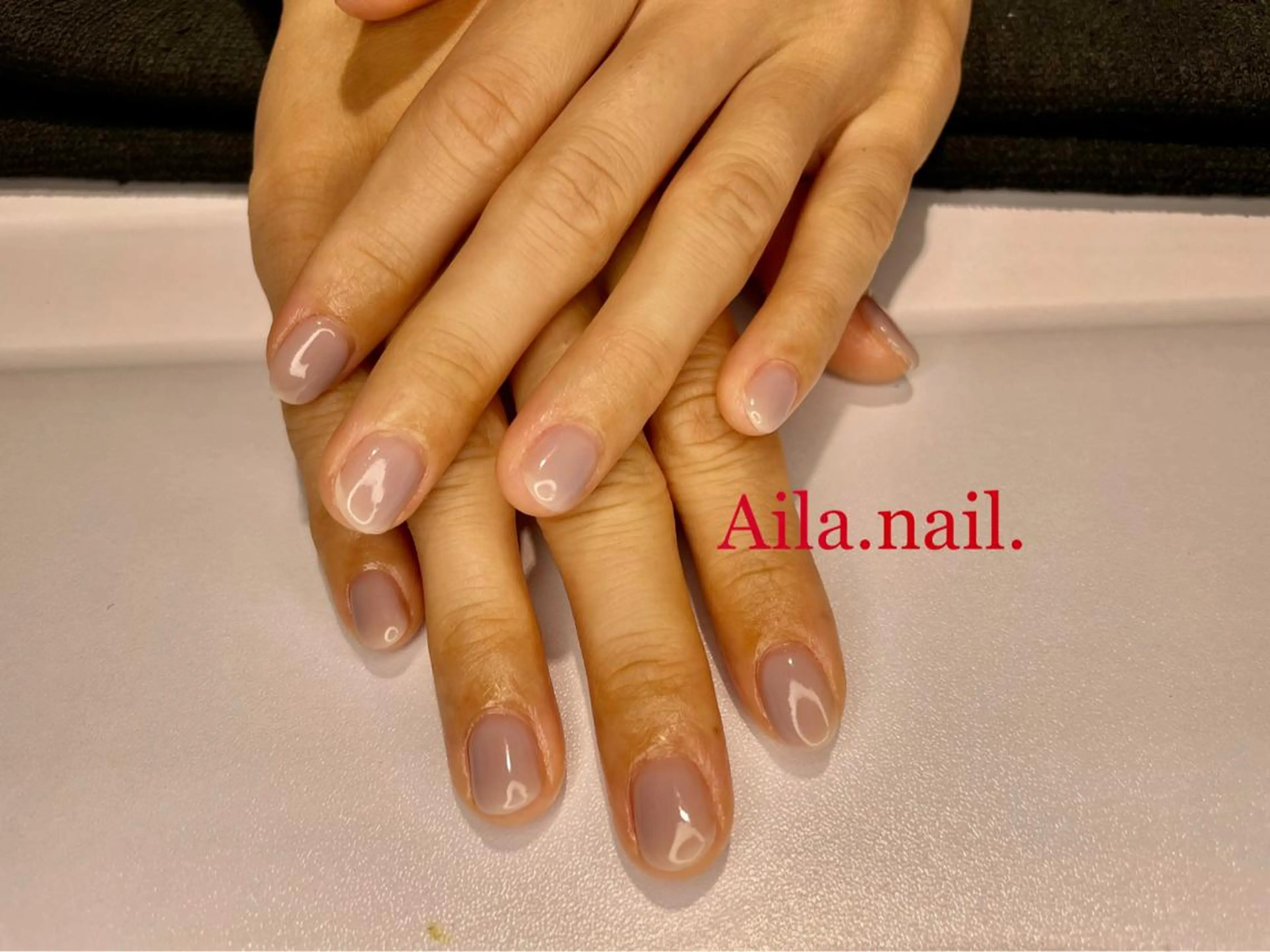 ネイル ワンカラーネイル ハンドネイル フットネイル HAIR MAKE Aila所属・Aila.nail _F_AYUMIのネイルデザイン