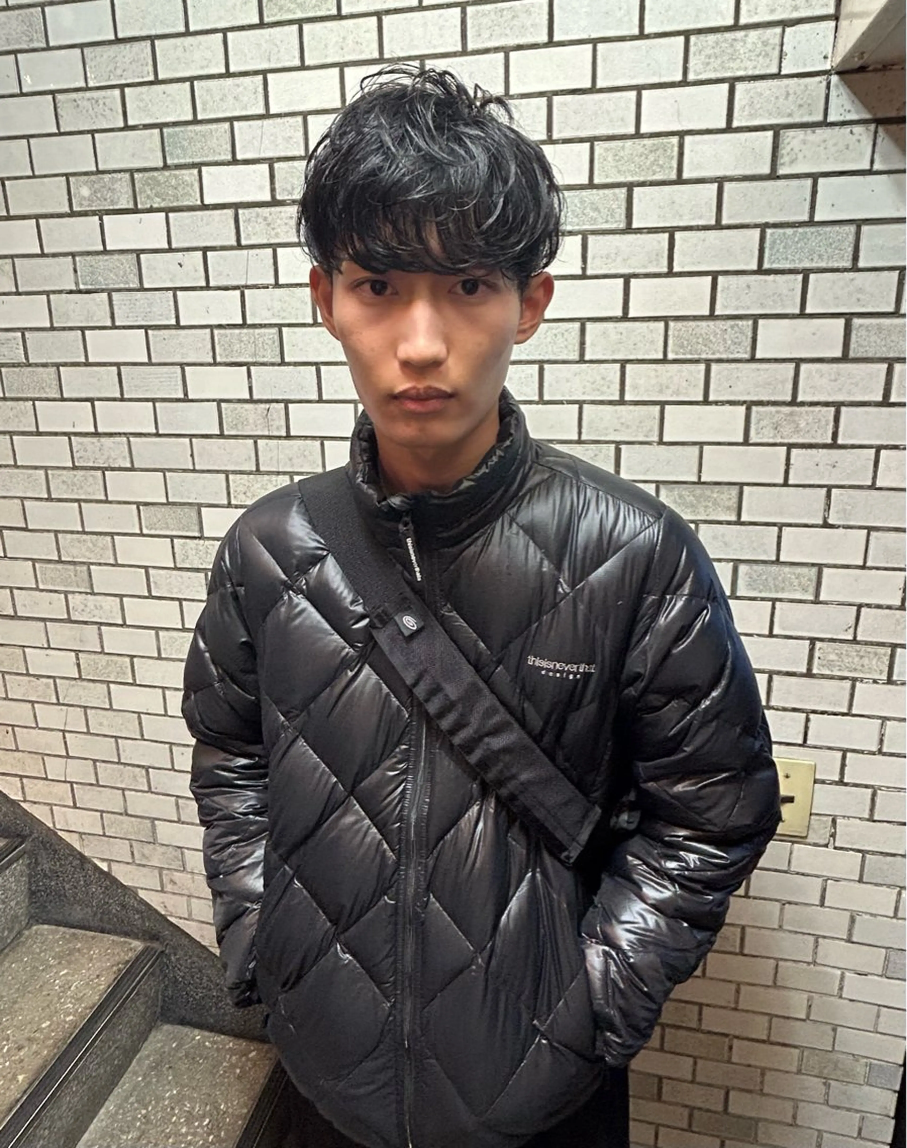 ショート メンズ メンズブリーチ メンズハイライト メンズインナーカラー メンズパーマ プードルパーマ カット charme所属・💈メンズ特化 /伊藤大輝💈のヘアスタイル