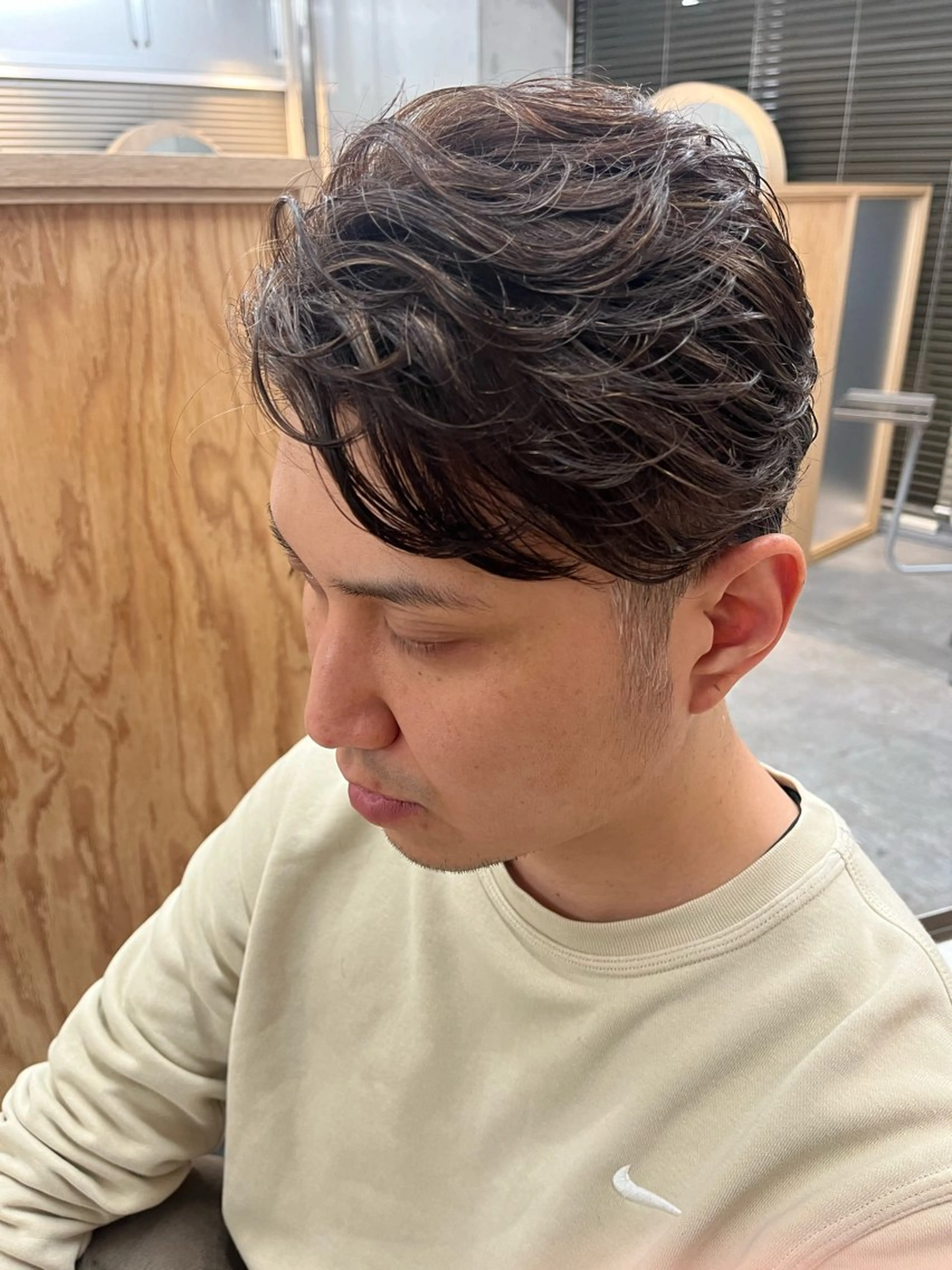 メンズ カット ヘアカラー 長谷川 啓吾のヘアスタイル