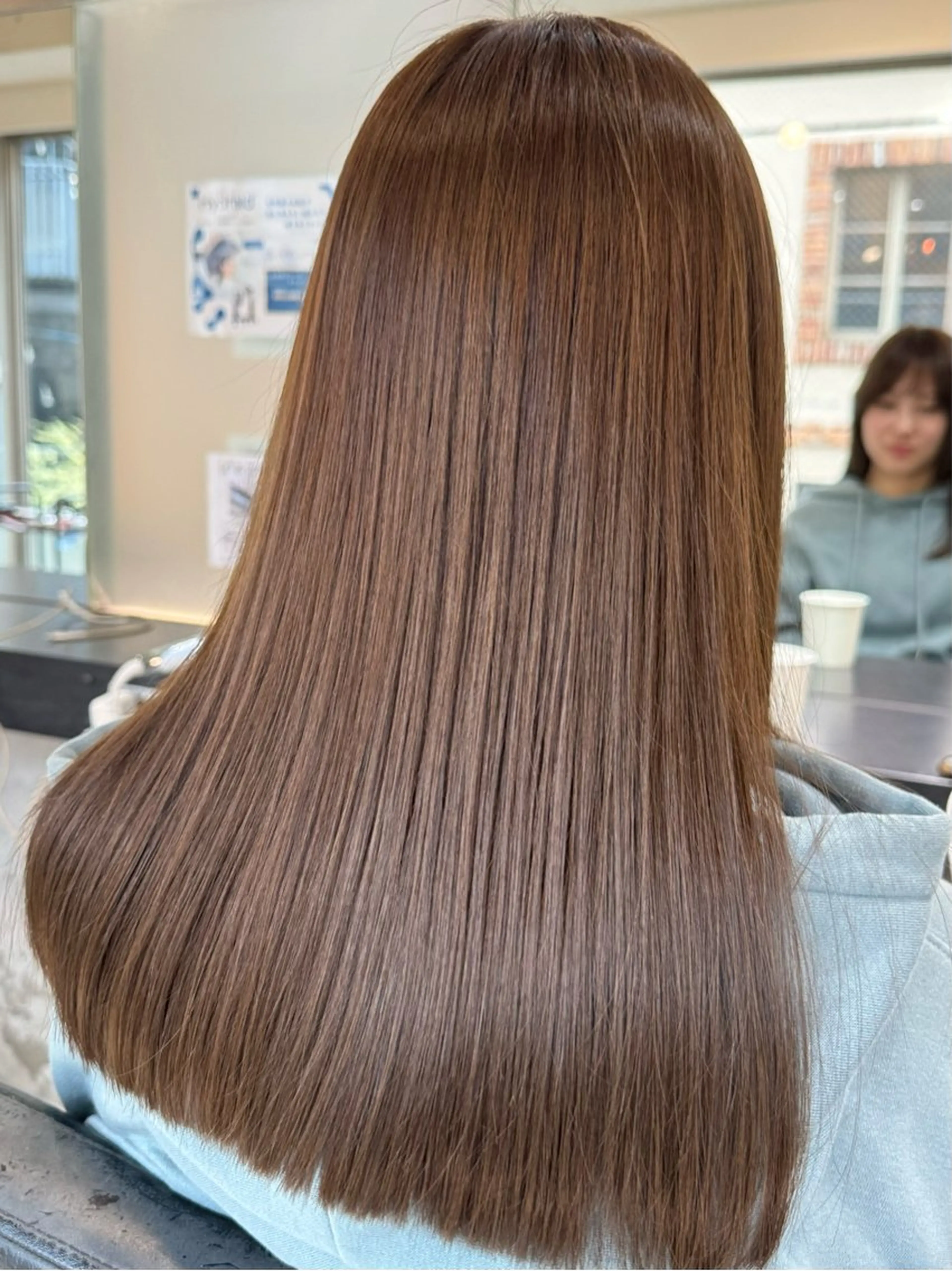 ロング カット ヘアカラー 縮毛矯正 人気沸騰中✨ヘア メイク✨フジモリのヘアスタイル