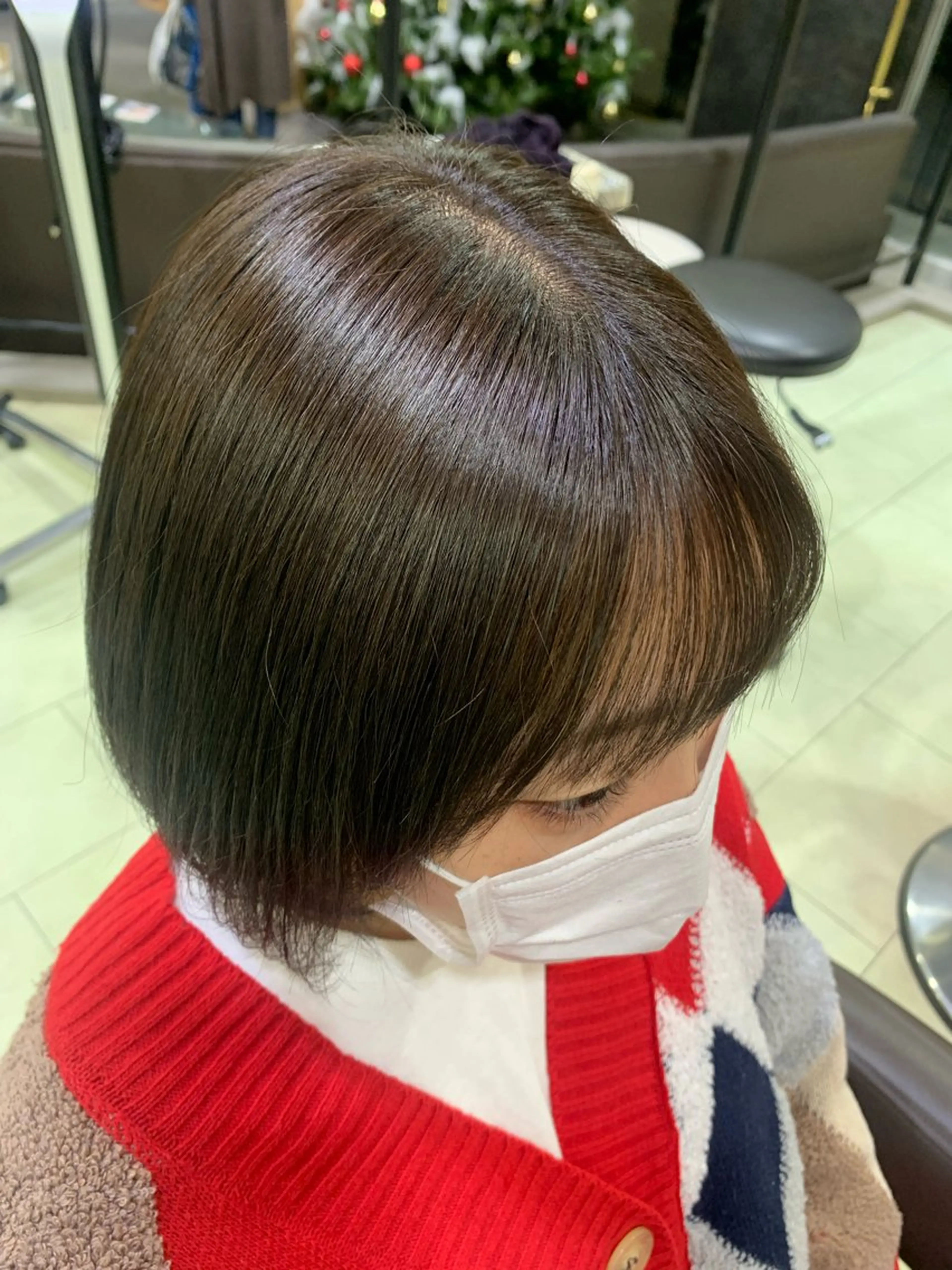 カラー メンズカットパーマ 【フェザーパーマ】のヘアスタイル