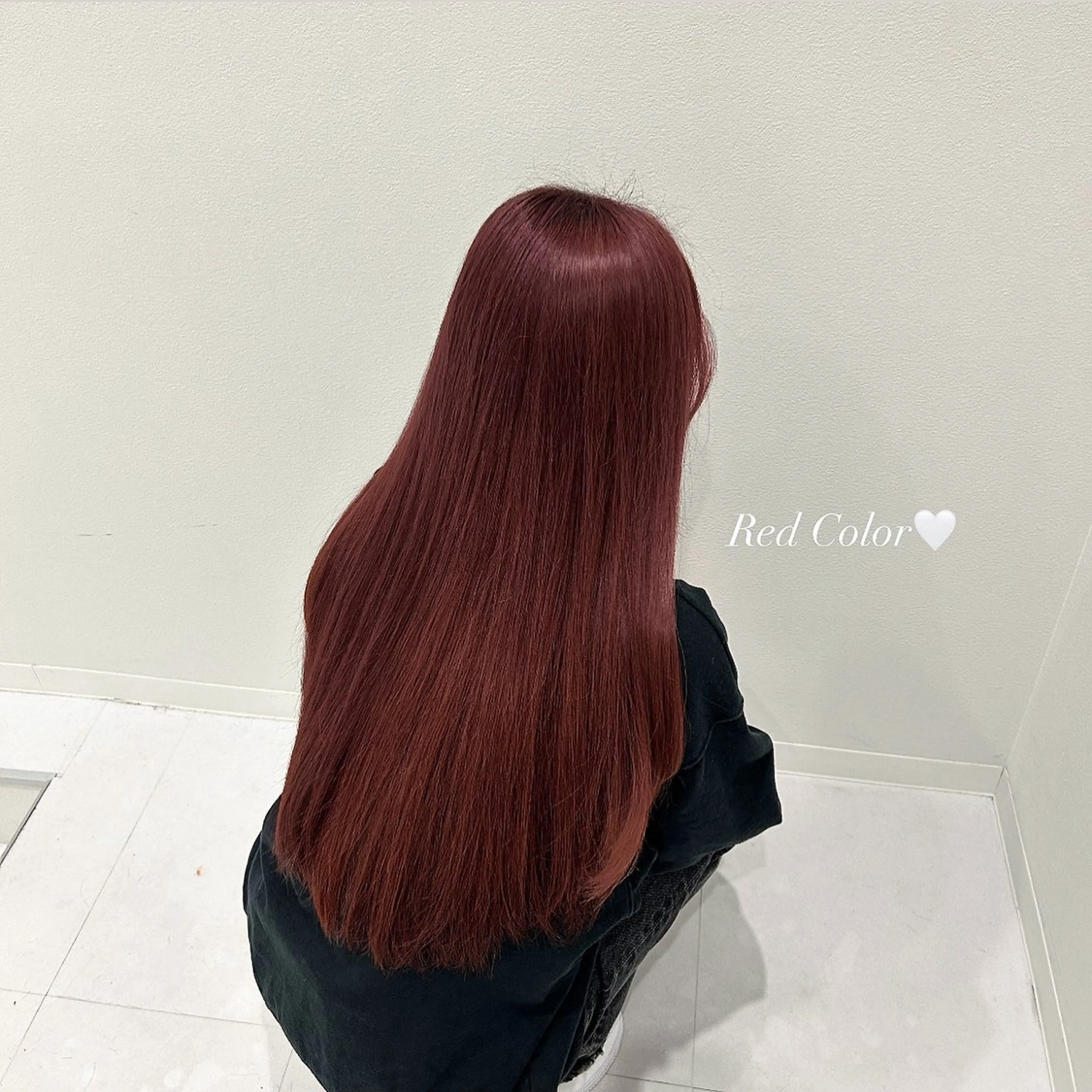 カラー MAEUL NAGOYA所属・⛓韓国IDOLヘア 🥀🖤/あいりのヘアスタイル