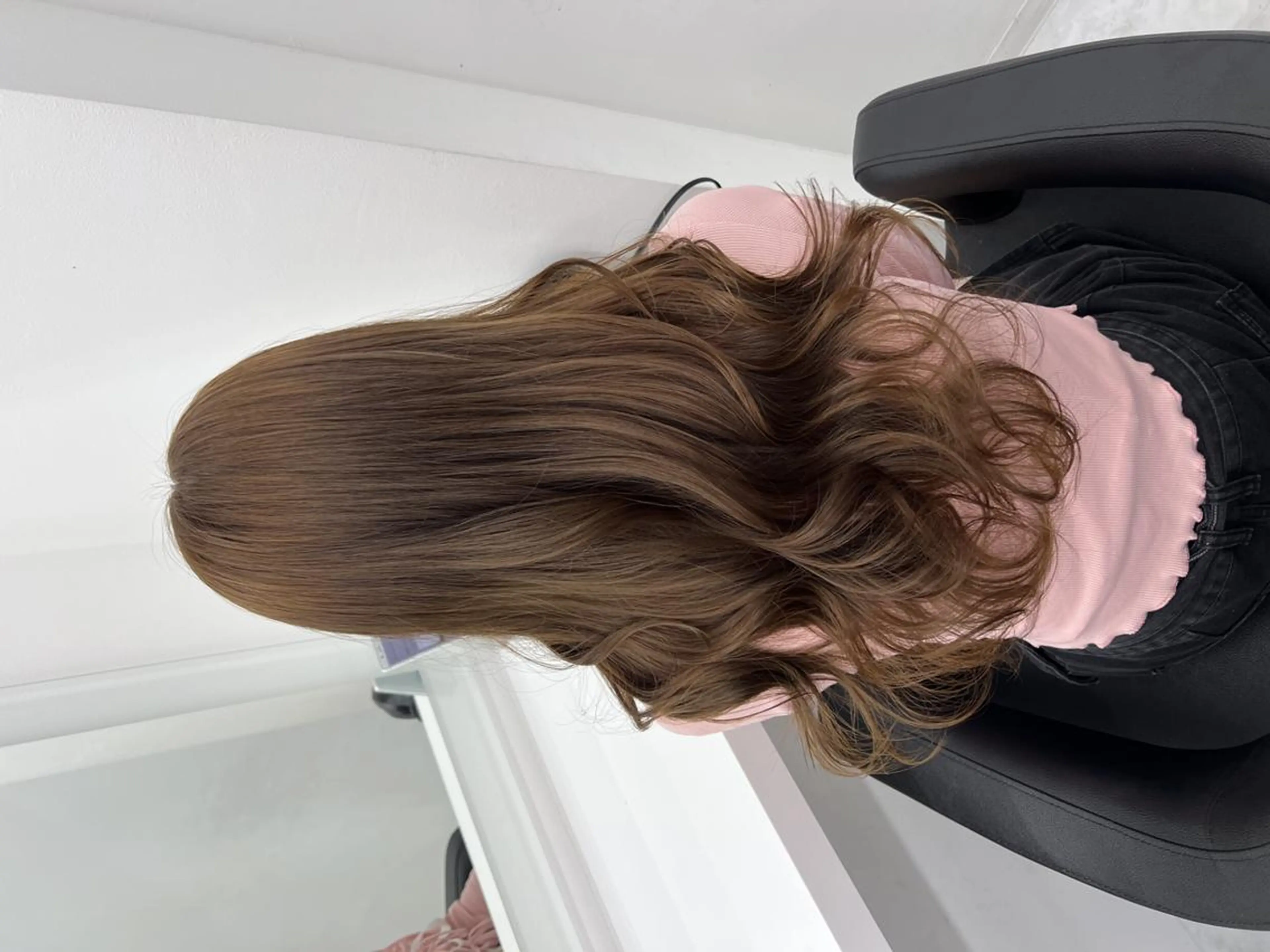 カラー ガーリーモテヘア🎀 yume🤍🐈‍⬛のヘアスタイル
