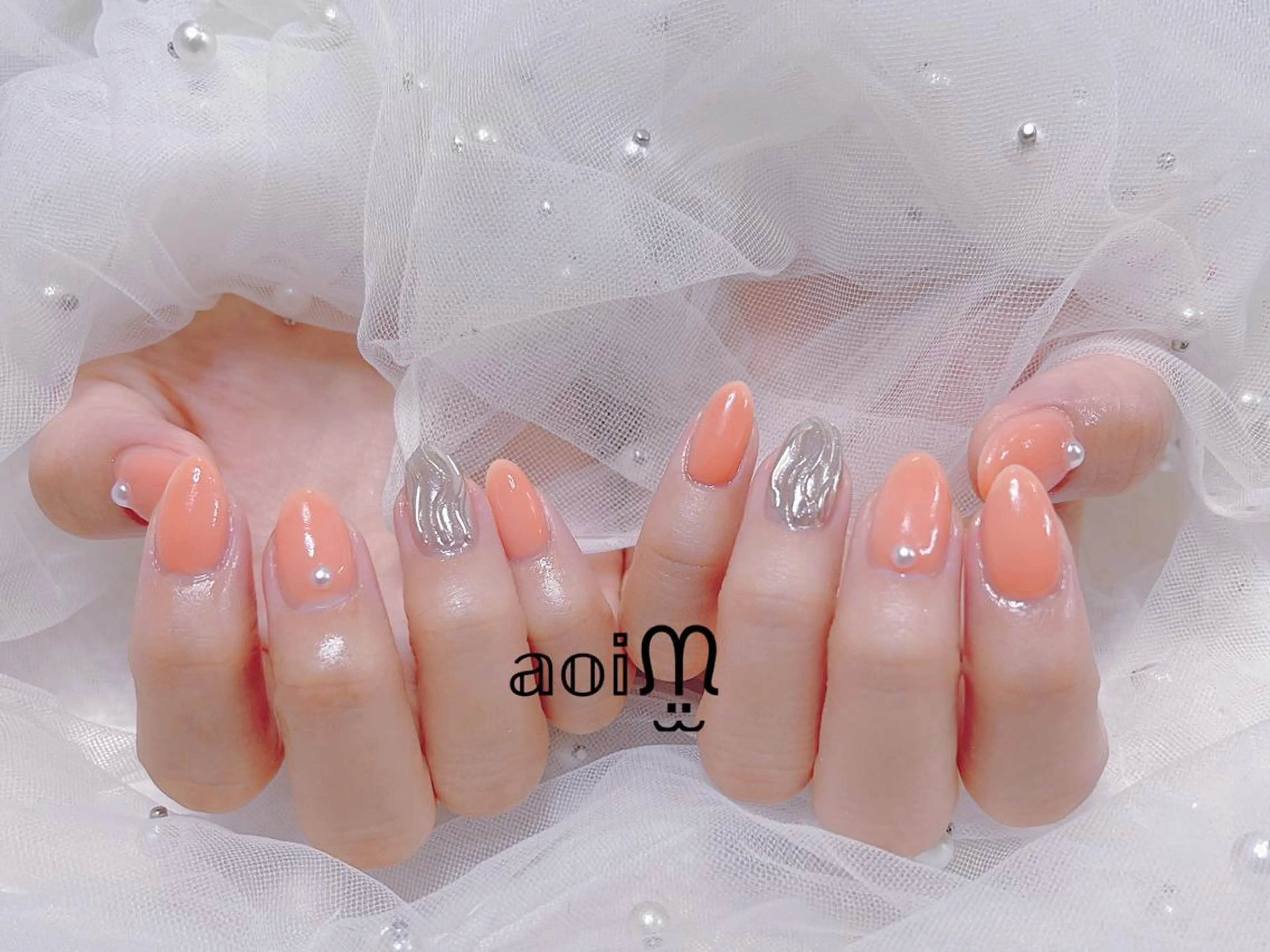 ネイル 葵うさぎ所属・葵うさぎ AIのネイルデザイン