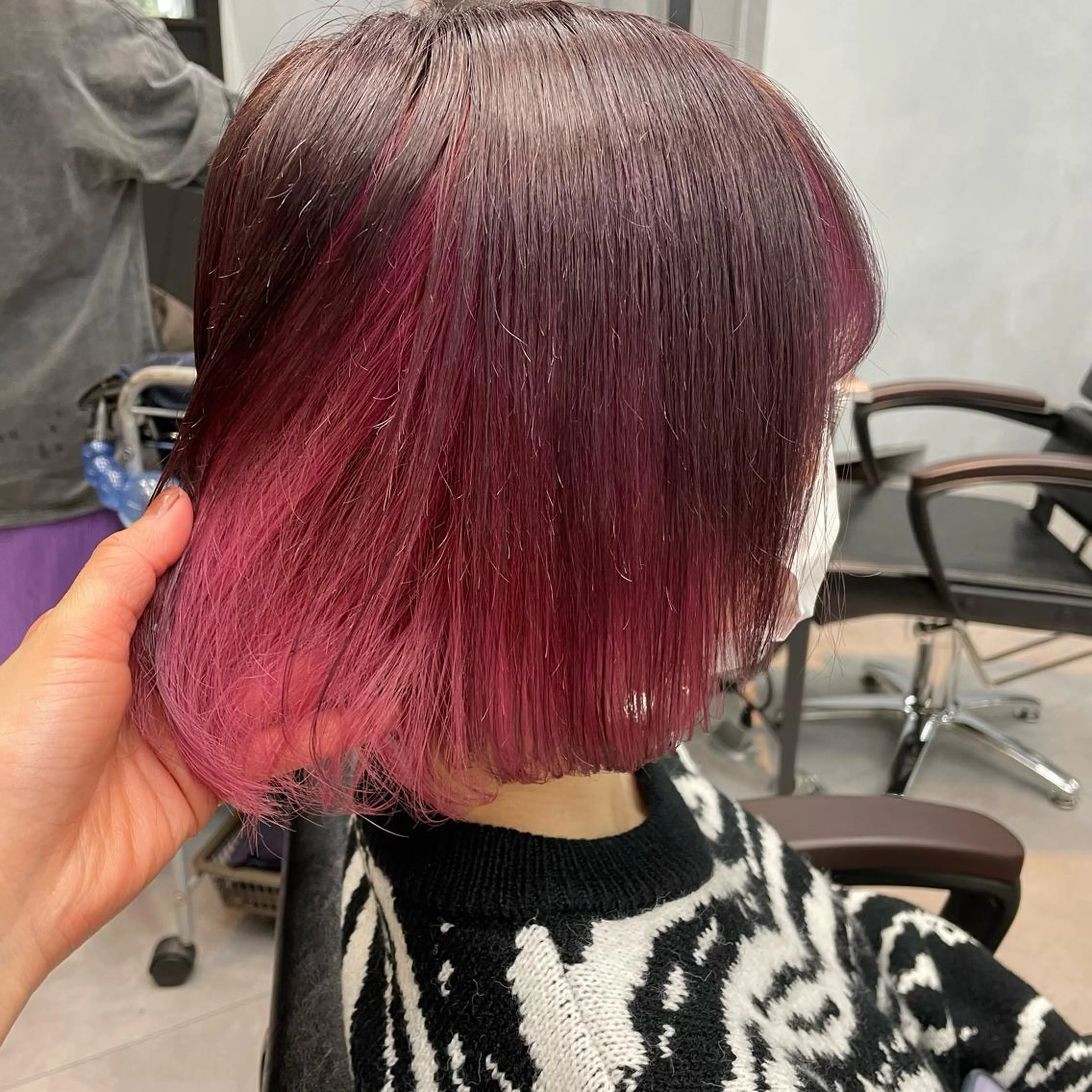 ショート ヘアカラー 🫧艶髪/ブリーチ 🐳honami🫧のヘアスタイル