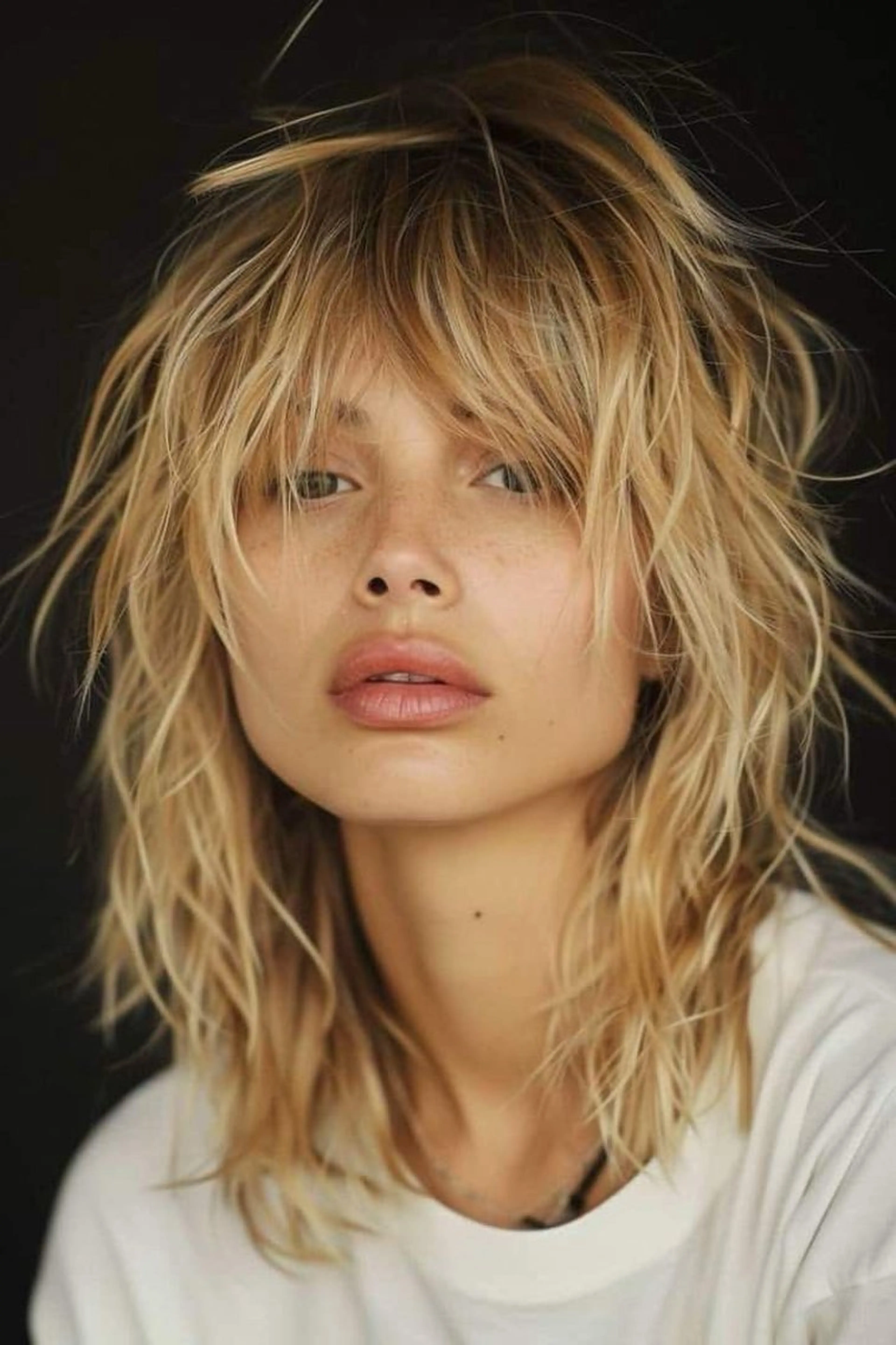 ロング カラー REN .のヘアスタイル
