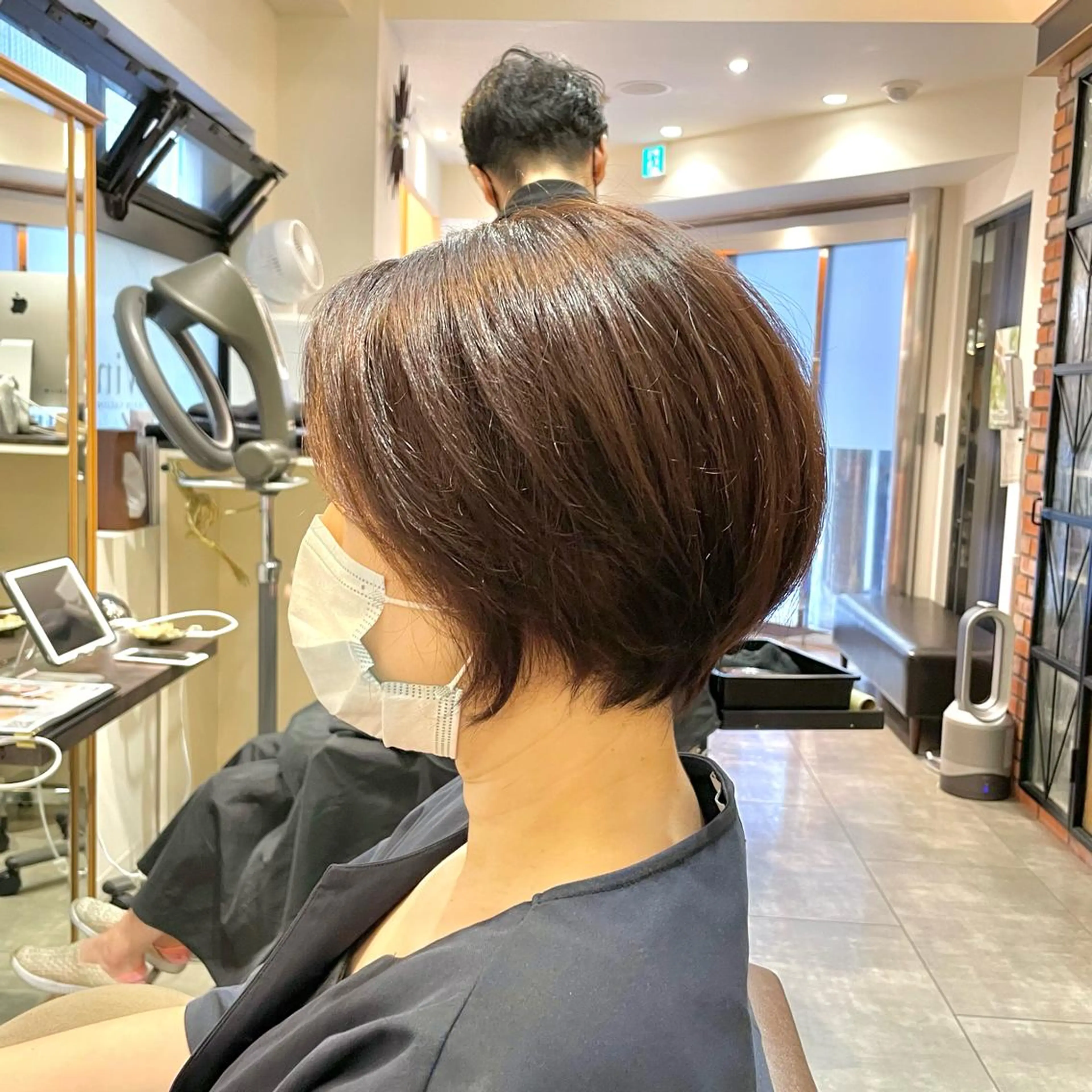 ショート カラー カット ヘアカラー トリートメント 中村 研介のヘアスタイル