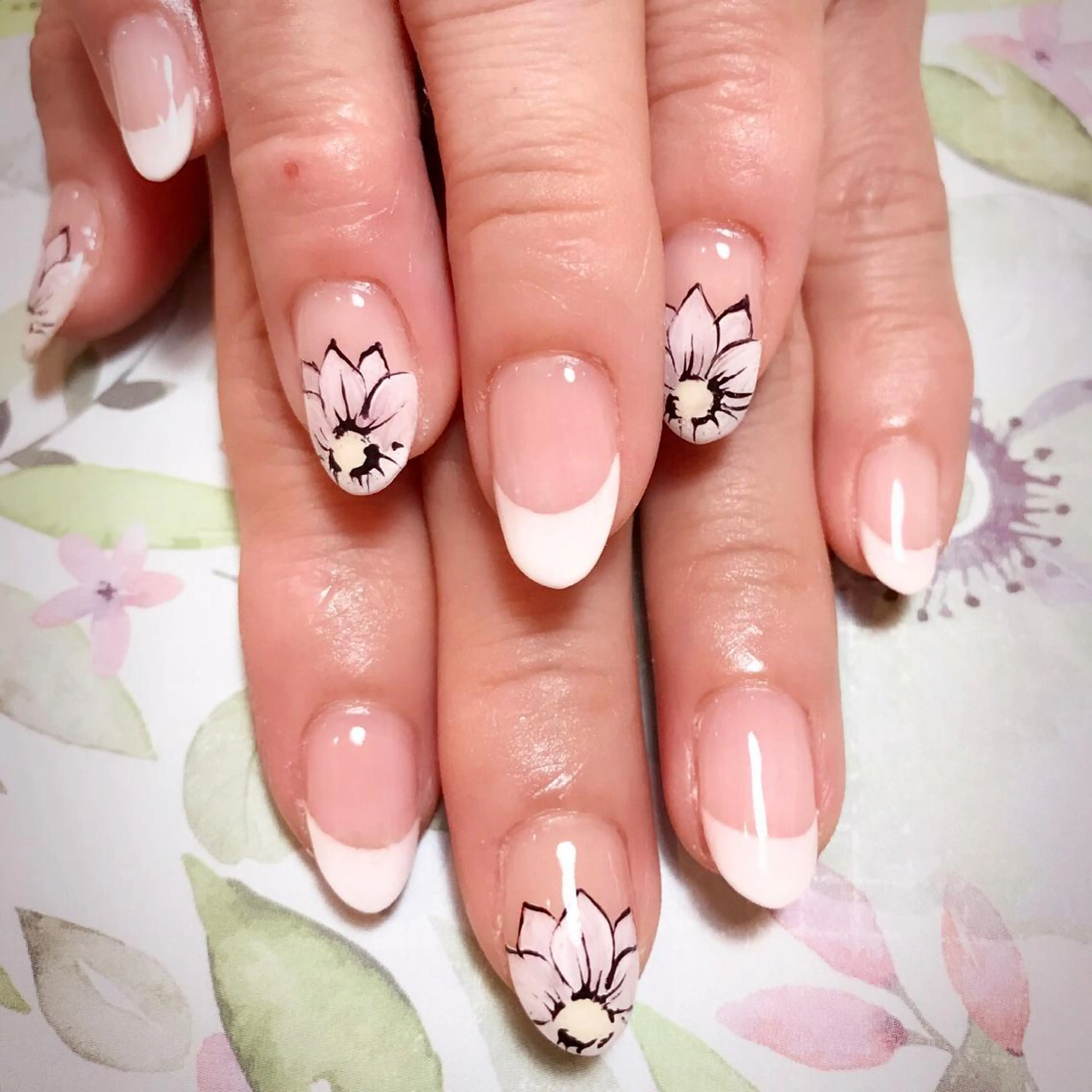 ネイル フラワーネイル jdn kayokoのネイルデザイン