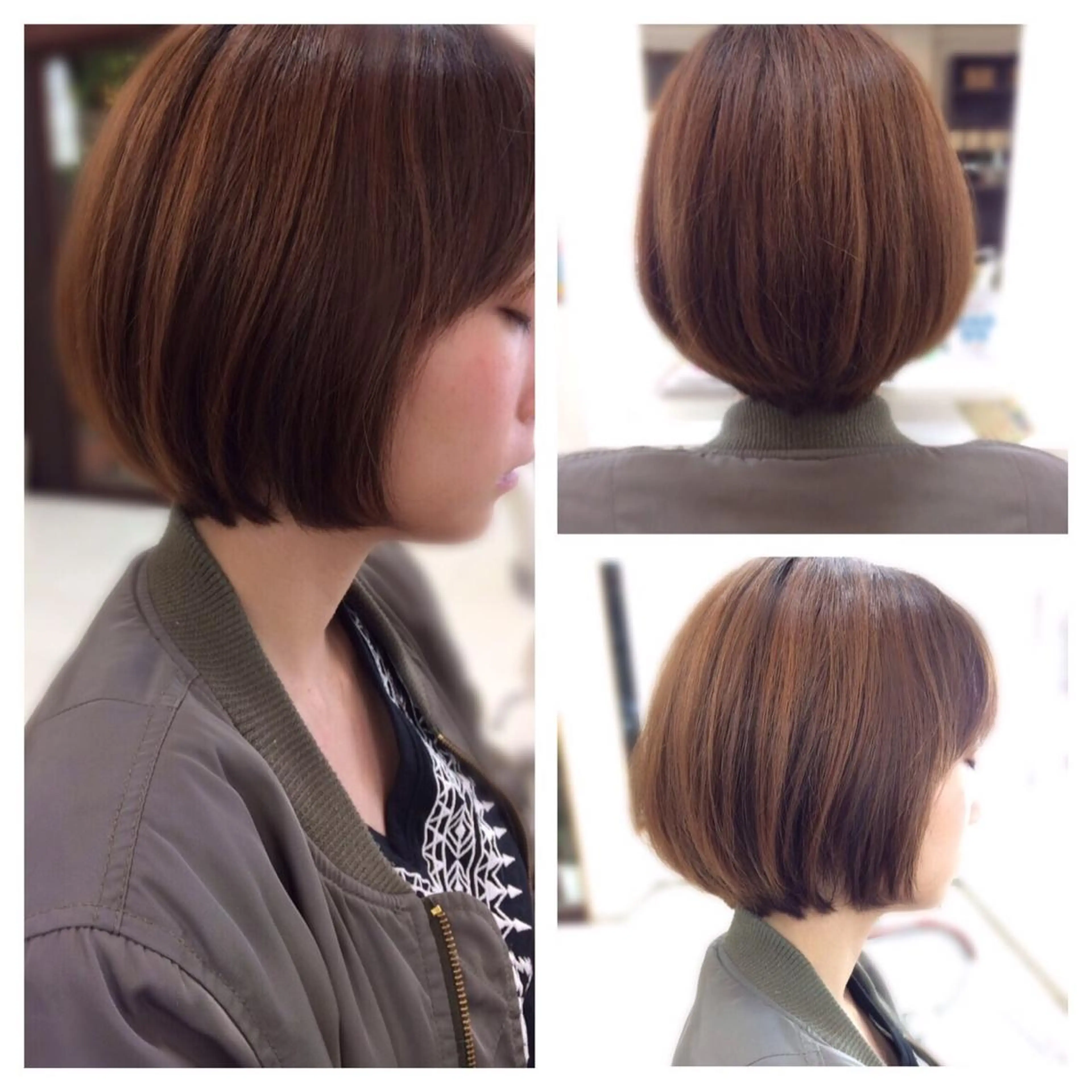 ショート ショートボブ ボブ ショートヘア いけだ ゆうのヘアスタイル