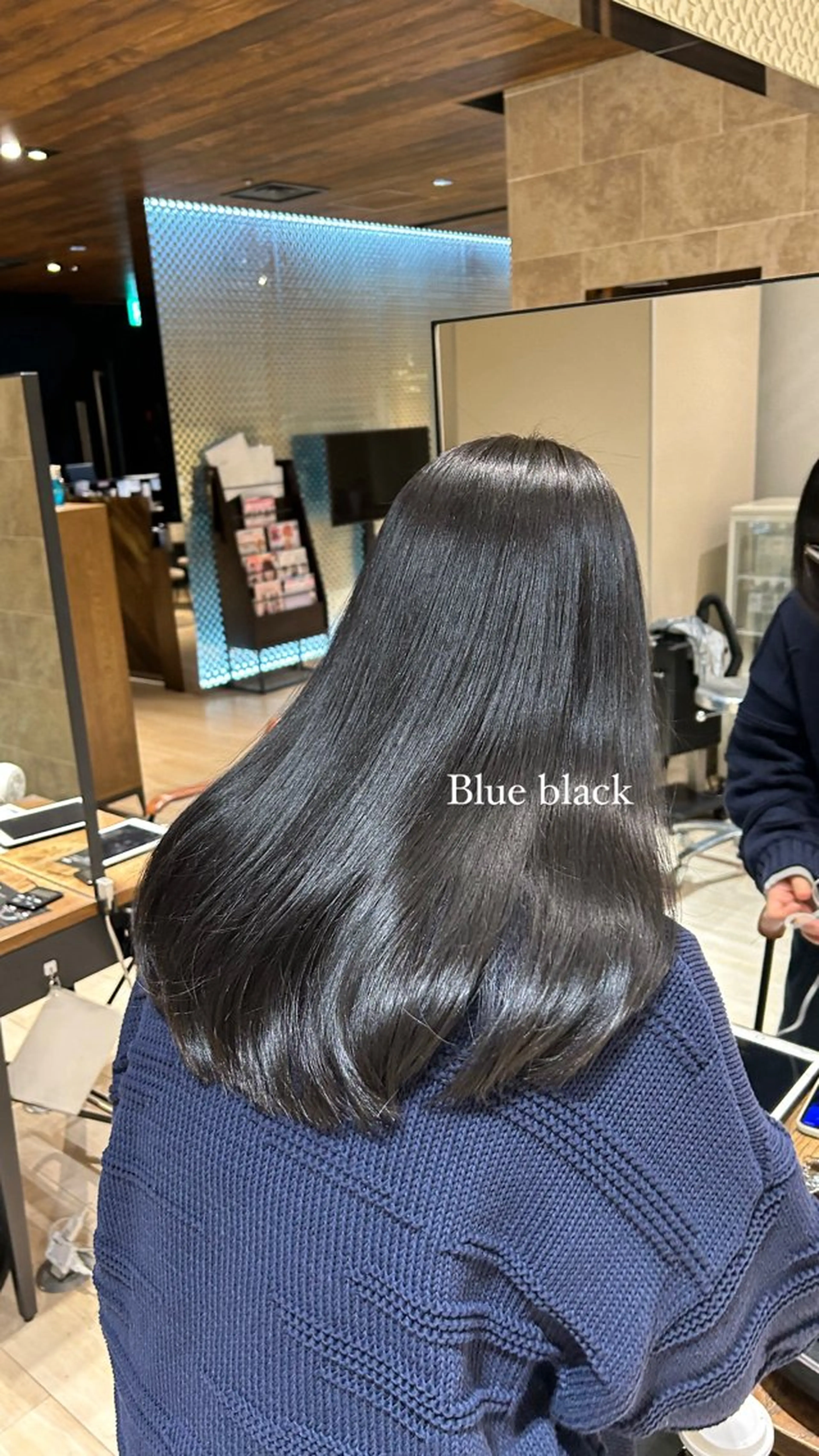 セミロング ヘアカラー 加藤 優里のヘアスタイル