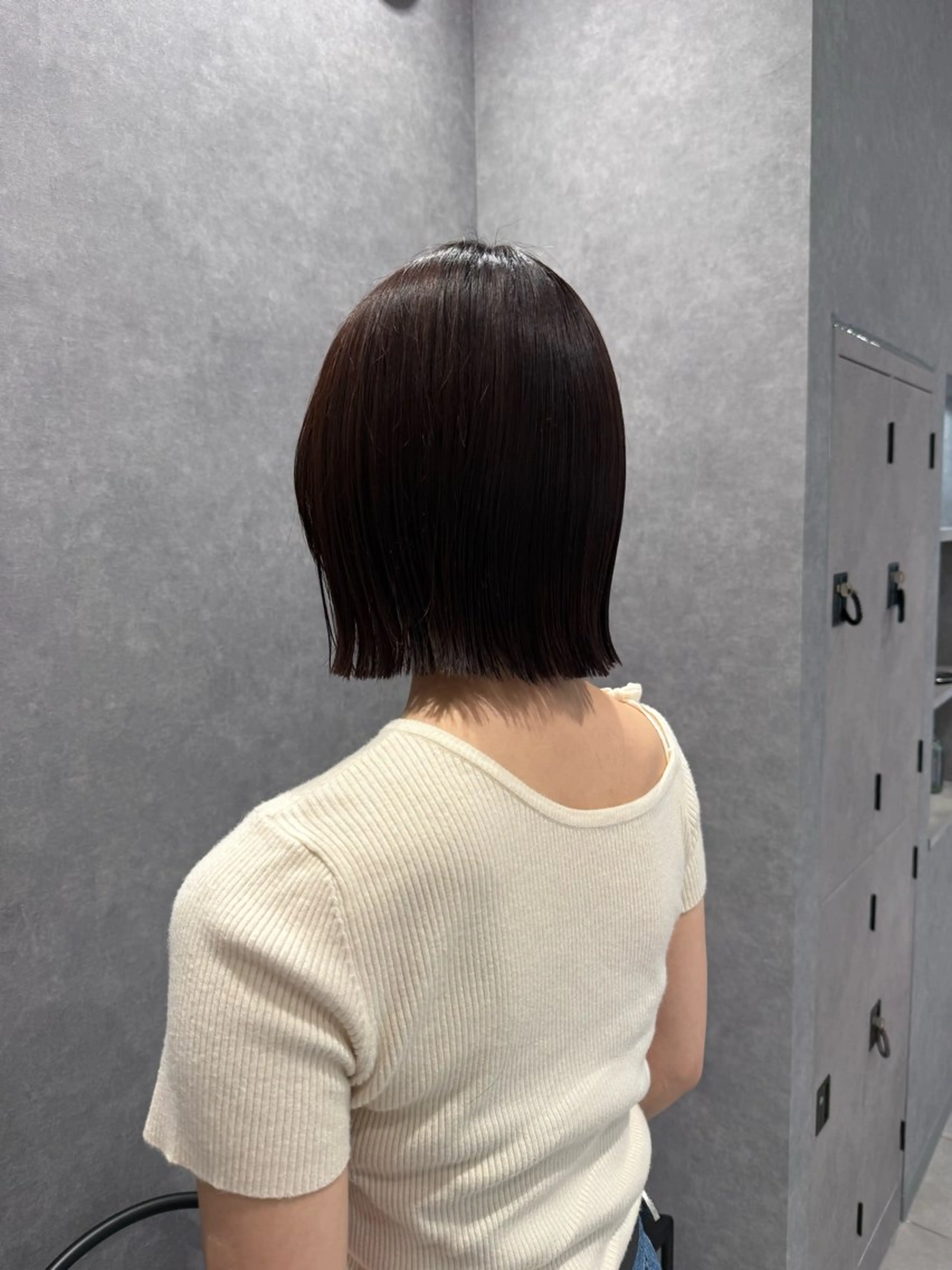 ミディアム y.be所属・yuri⌇cut model募集中⌇のヘアスタイル