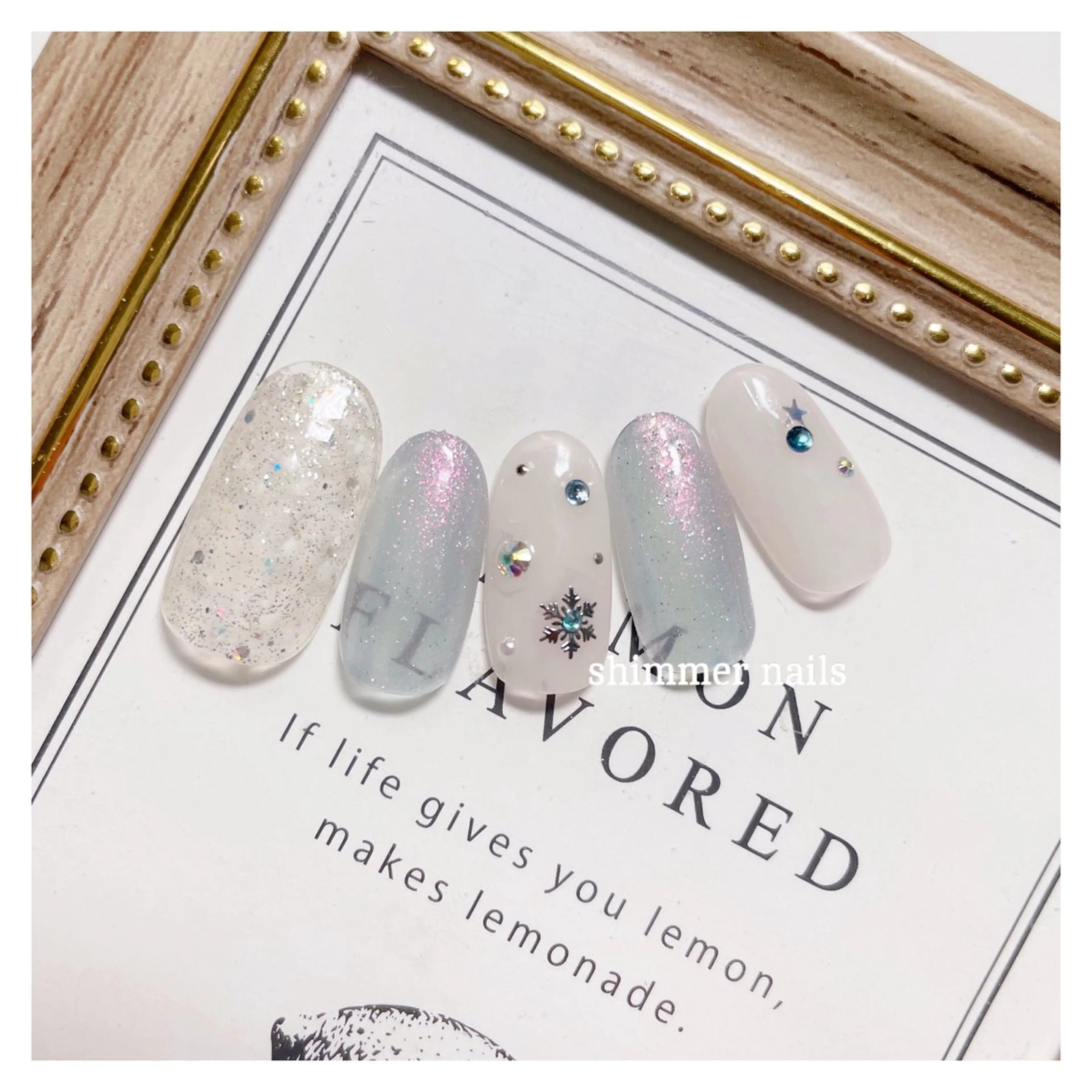 ネイル shimmer nailsのネイルデザイン