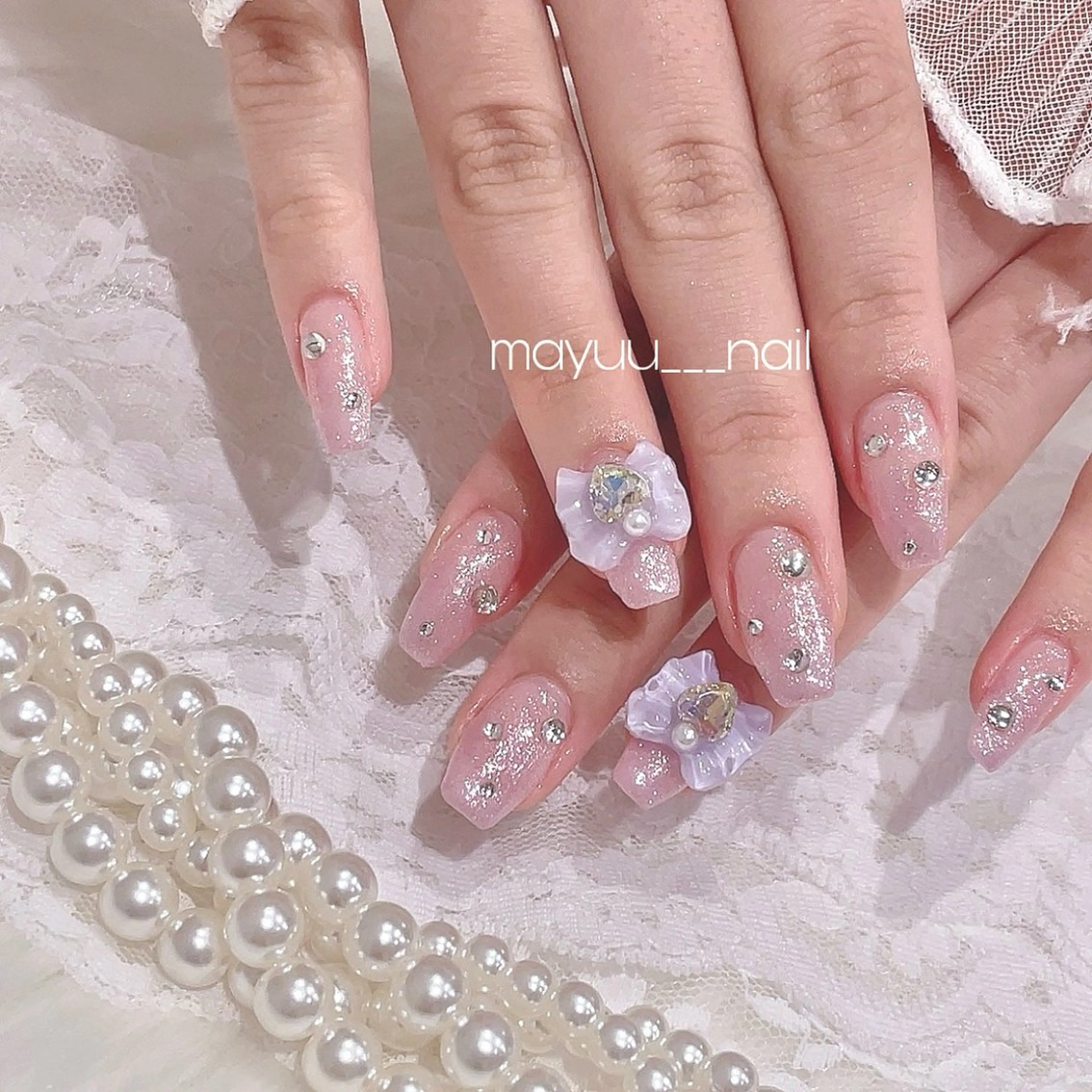 ネイル 🎀 Mayu 🎀痛ネイルのネイルデザイン