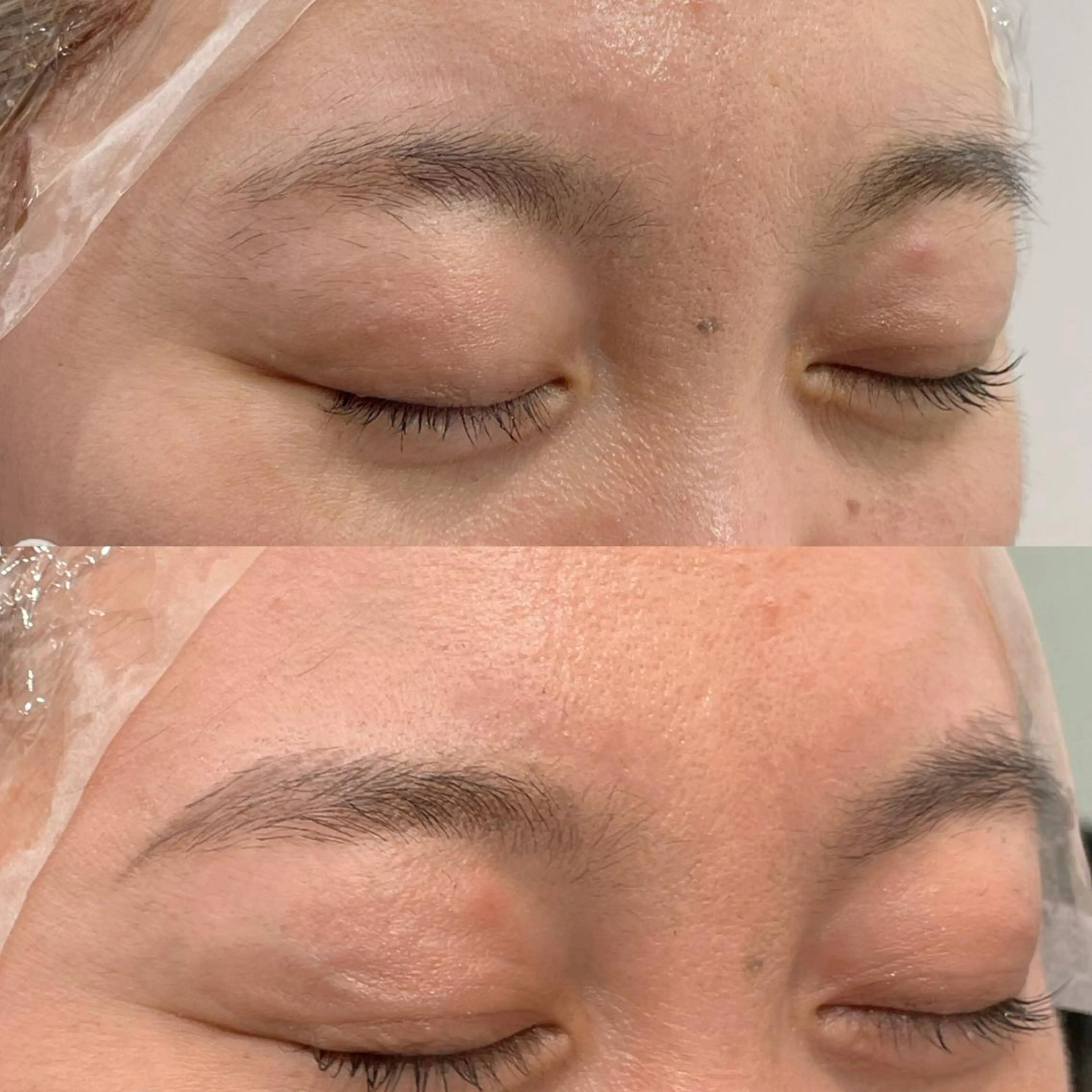 メンズ アイブロウ パク・ボミン小野リエ 韓国ハーフ🦊のヘアスタイル