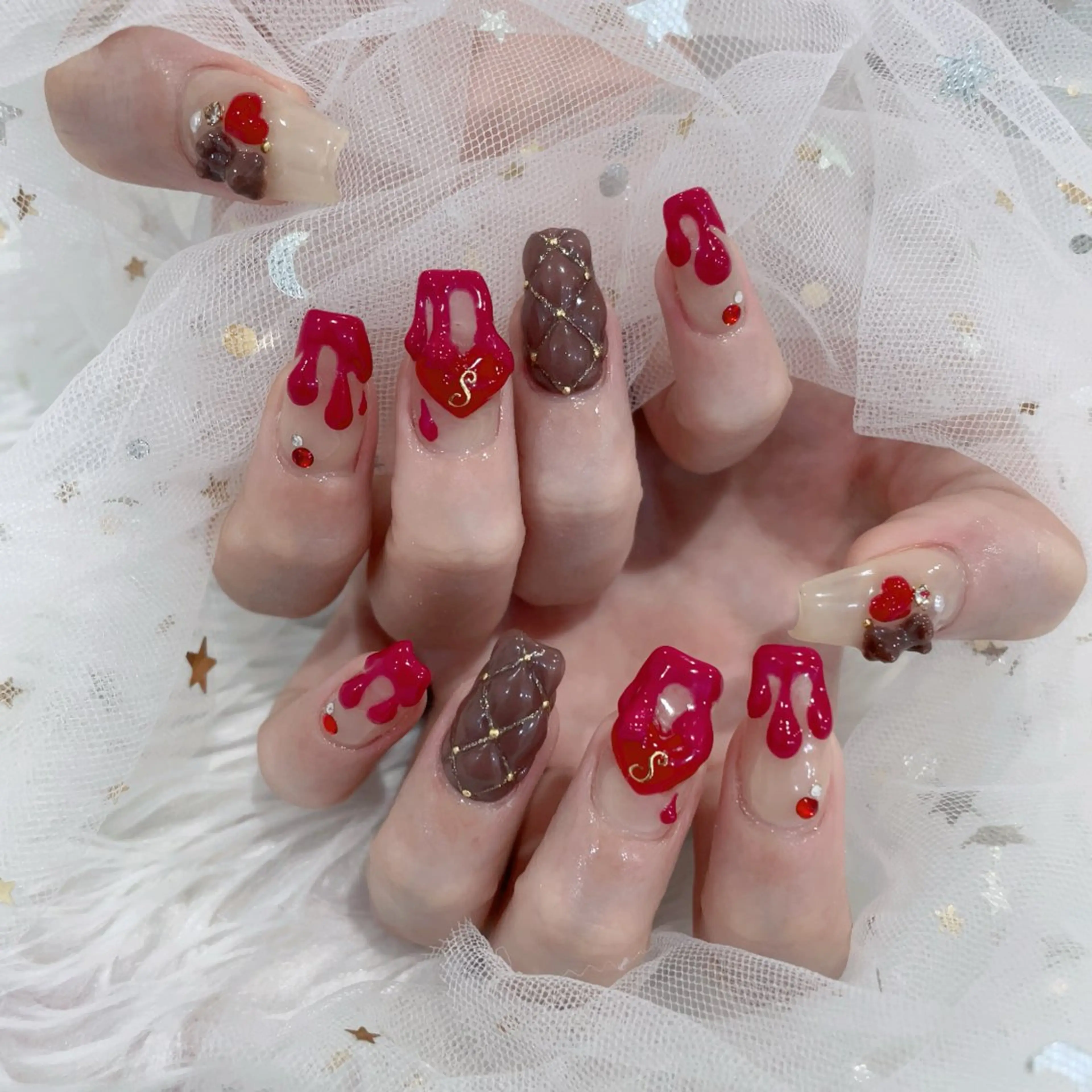 ミディアム ハンドネイル cho nailのネイルデザイン