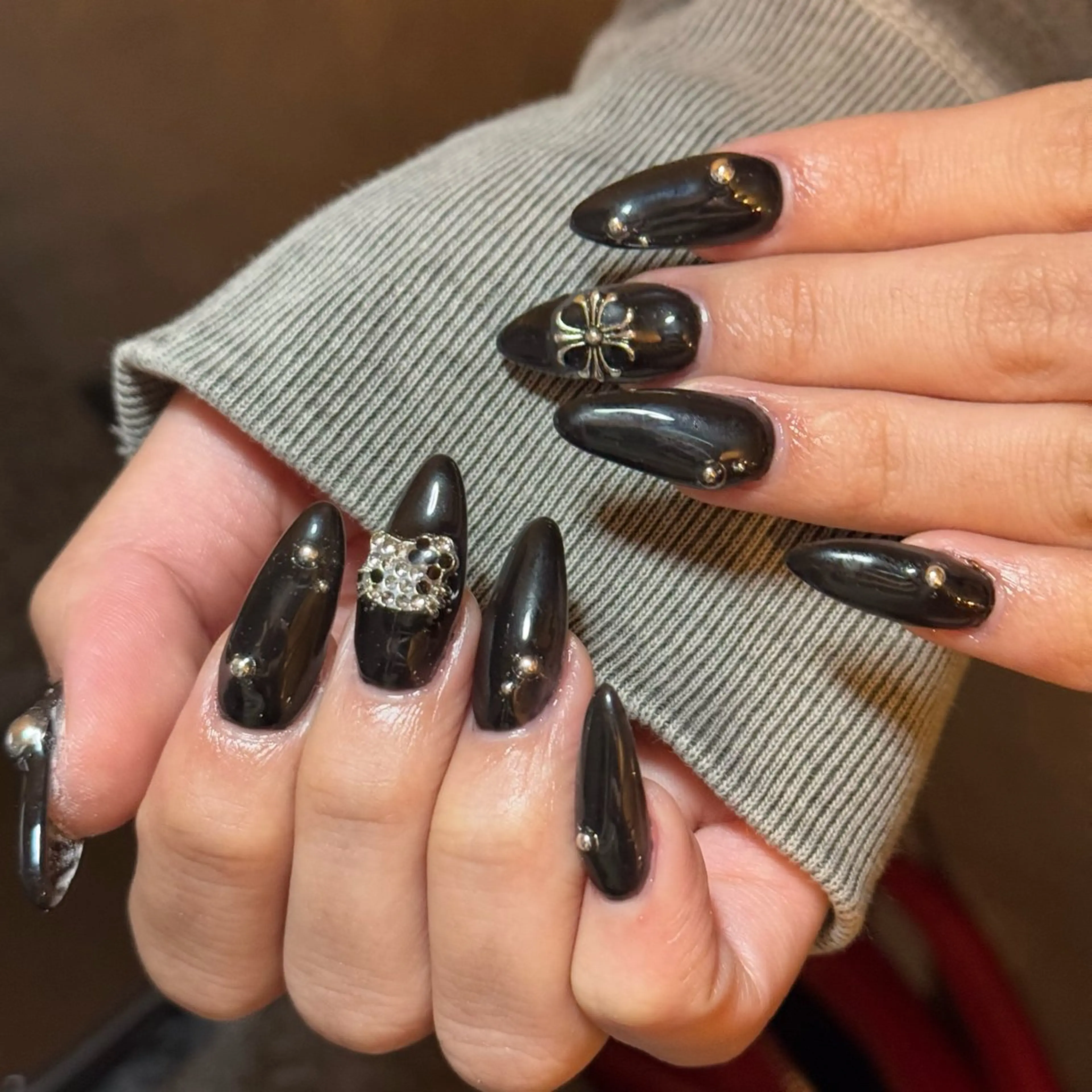 ネイル ハンドネイル nail salon supe_所属・supe_ 八幡🐺*❅·̩͙のネイルデザイン
