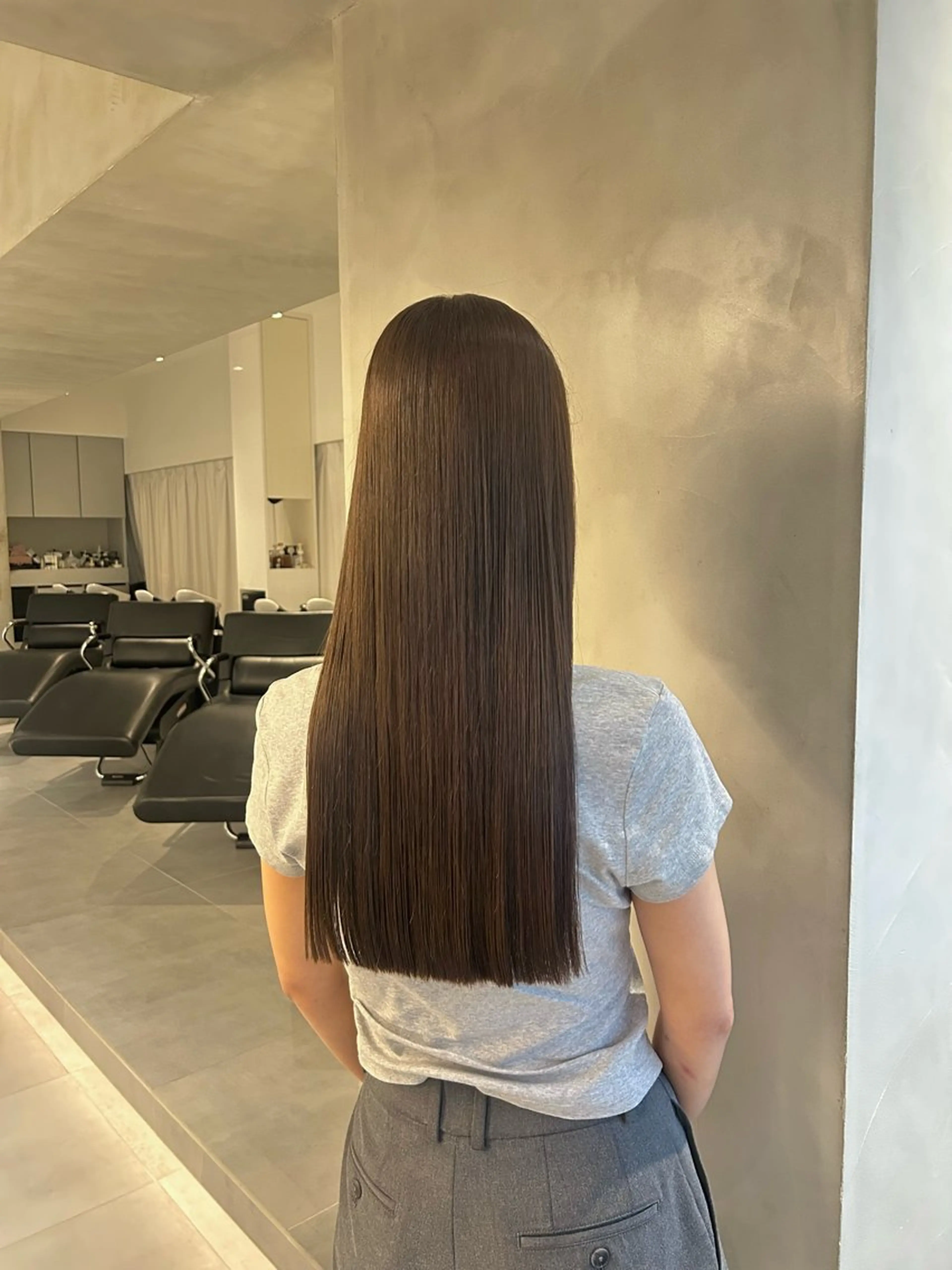 ロング カラー カット ヘアカラー トリートメント 🧚つやさらhair 🧚manakaのヘアスタイル